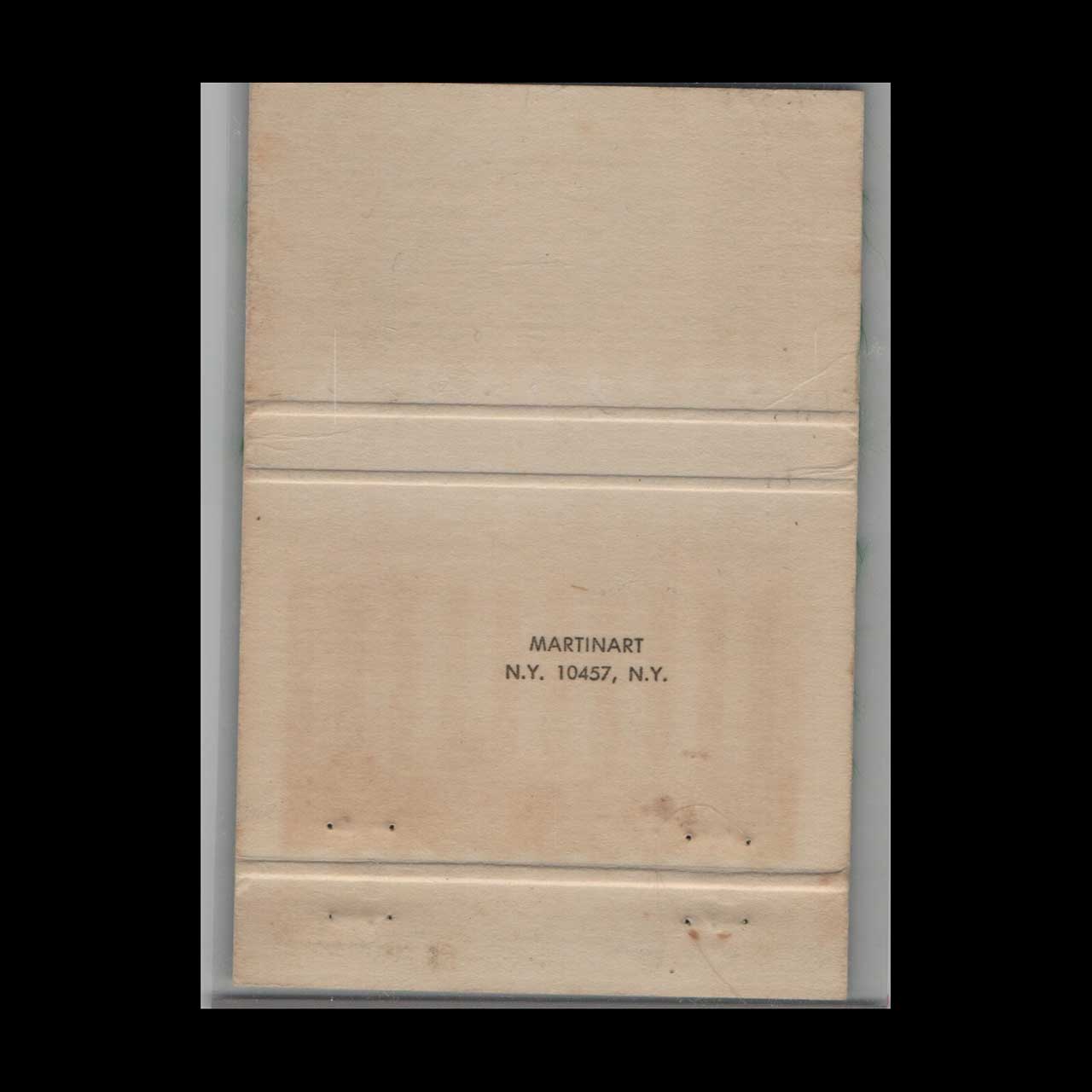 Matchbook Cover Union Carbide USA Matchbook Cover Union Carbide USA