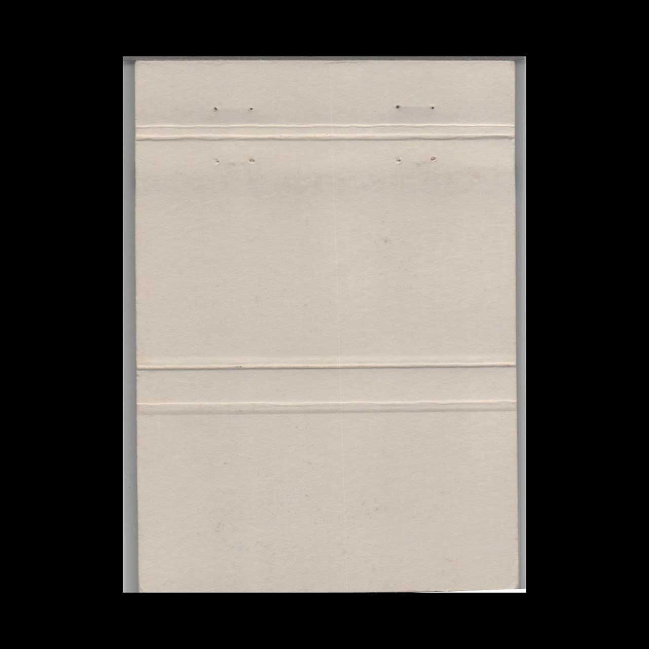 Matchbook Cover LTV Steel Matchbook Cover LTV Steel