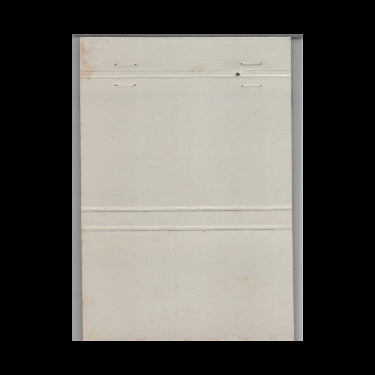 Matchbook Cover Metal Processing Inc El Paso TX Matchbook Cover Metal Processing Inc El Paso TX