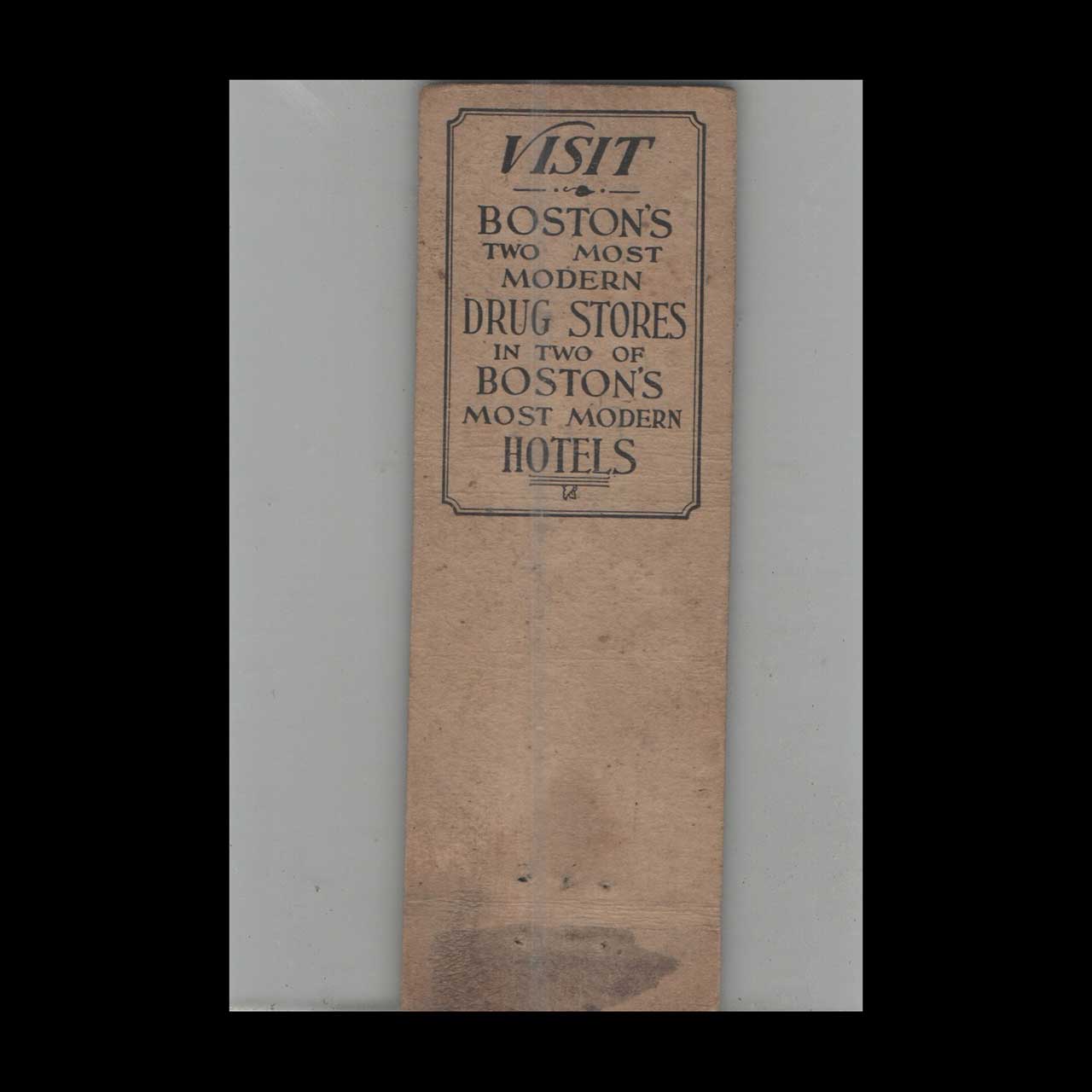 Matchbook Cover Federal Match Co Adamo Drug Co Boston MA Matchbook Cover Federal Match Co Adamo Drug Co Boston MA
