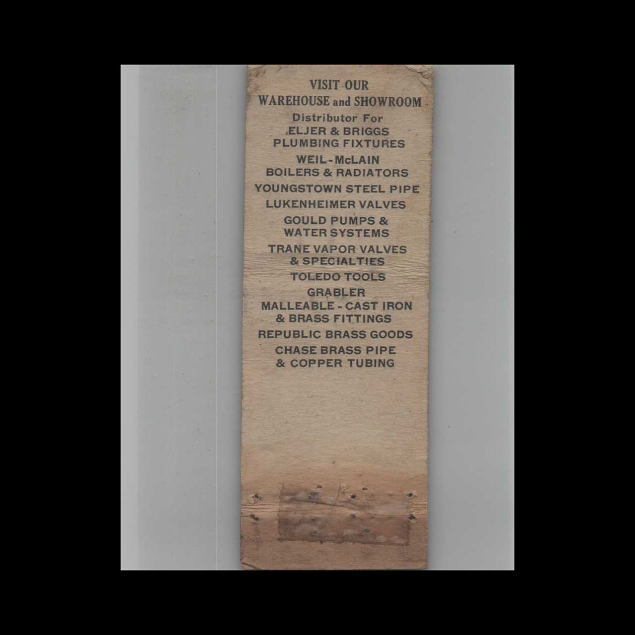 Matchbook Cover Federal Match Co The Hunting Company Rocester NY Matchbook Cover Federal Match Co The Hunting Company Rocester NY