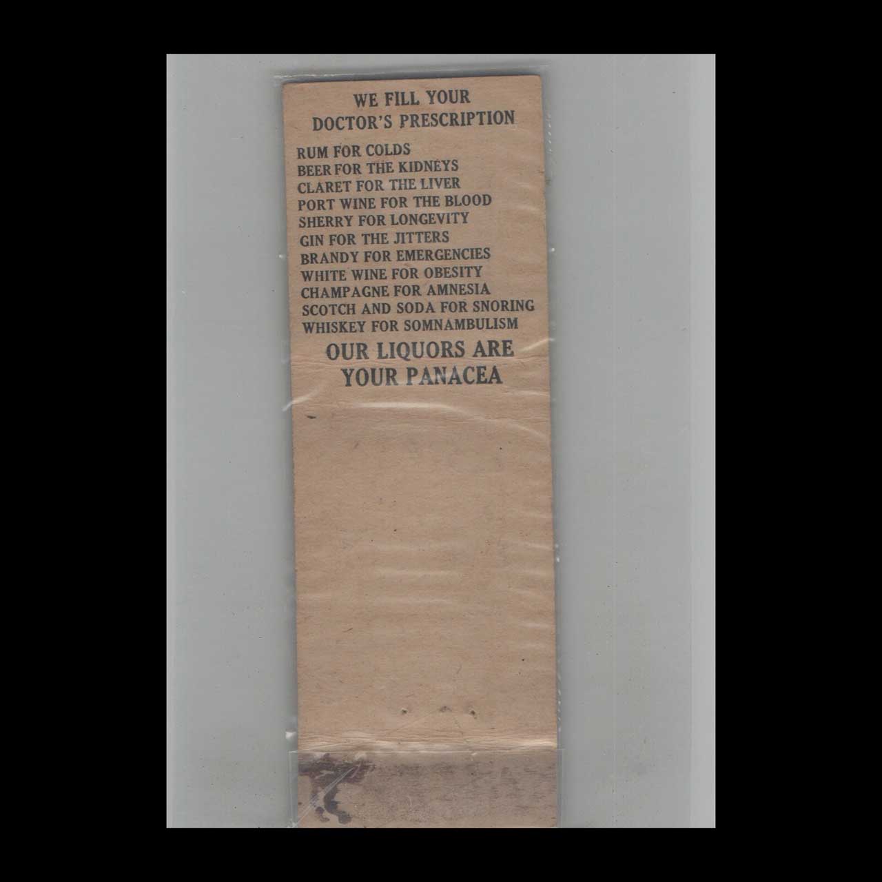 Matchbook Cover Federal Match Co Harvard Garden Grill Cambridge MA Matchbook Cover Federal Match Co Harvard Garden Grill Cambridge MA