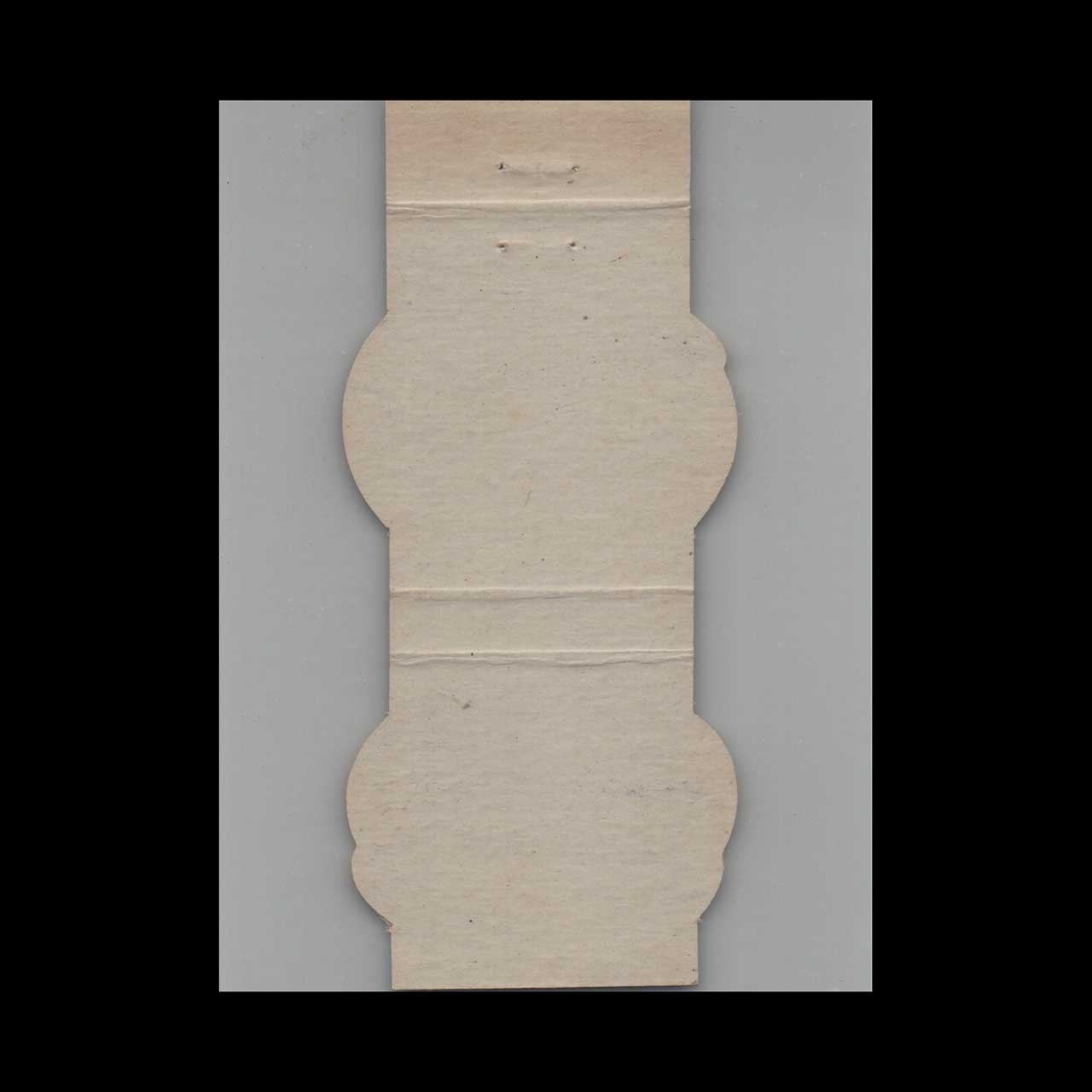 Lion Contour Matchbook Cover Flaming Pit Denver CO Lion Contour Matchbook Cover Flaming Pit Denver CO