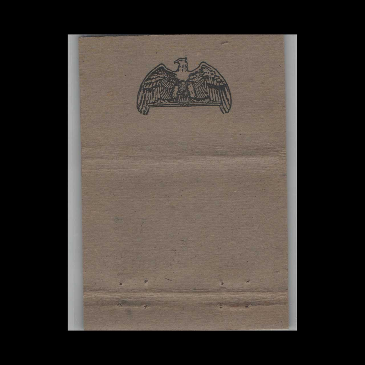 Advance Match Co Jack Matson Restaurant Chicago IL Matchbook Cover Advance Match Co Jack Matson Restaurant Chicago IL Matchbook Cover