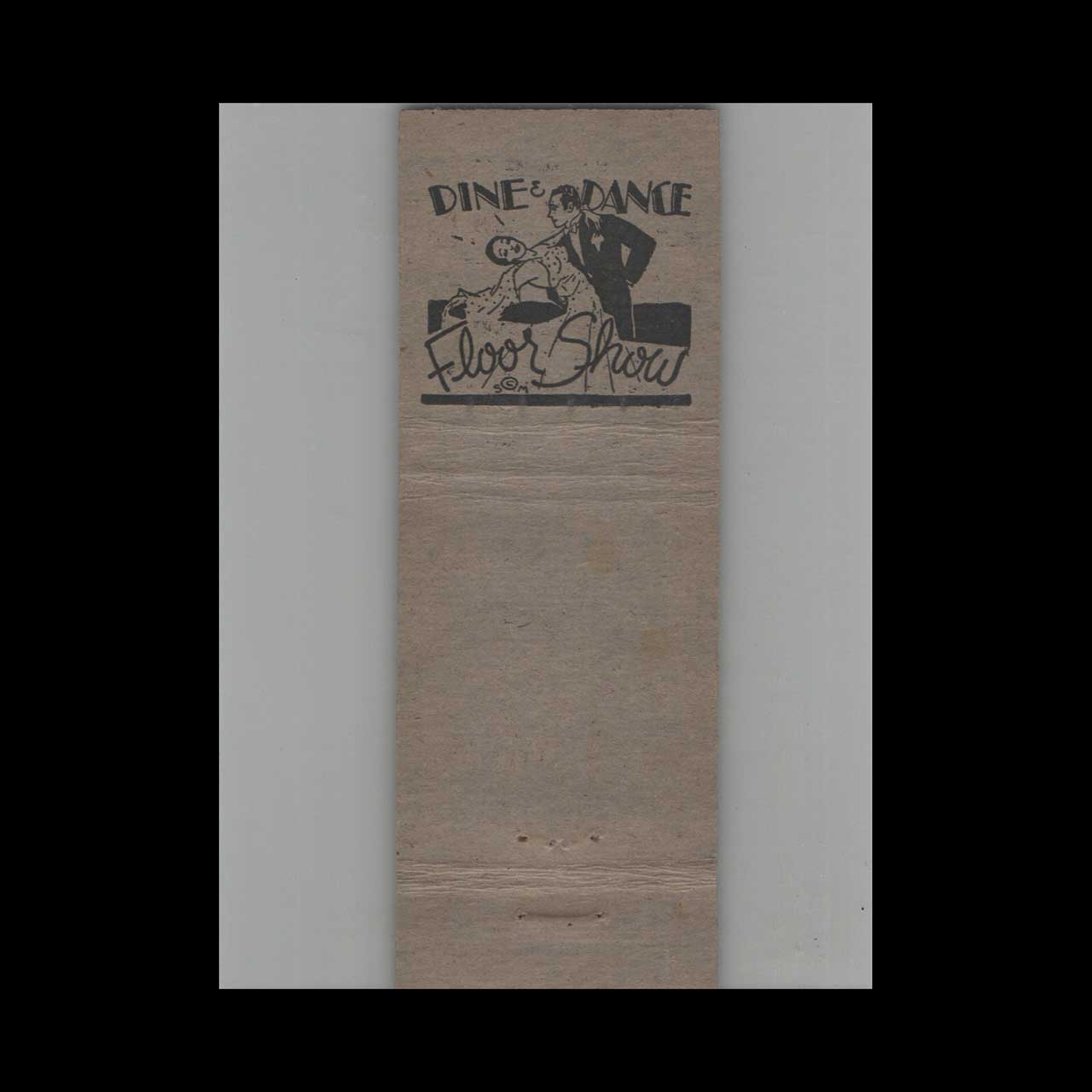 Advance Match Co Club Camellia Watertown NY Matchbook Cover Advance Match Co Club Camellia Watertown NY Matchbook Cover