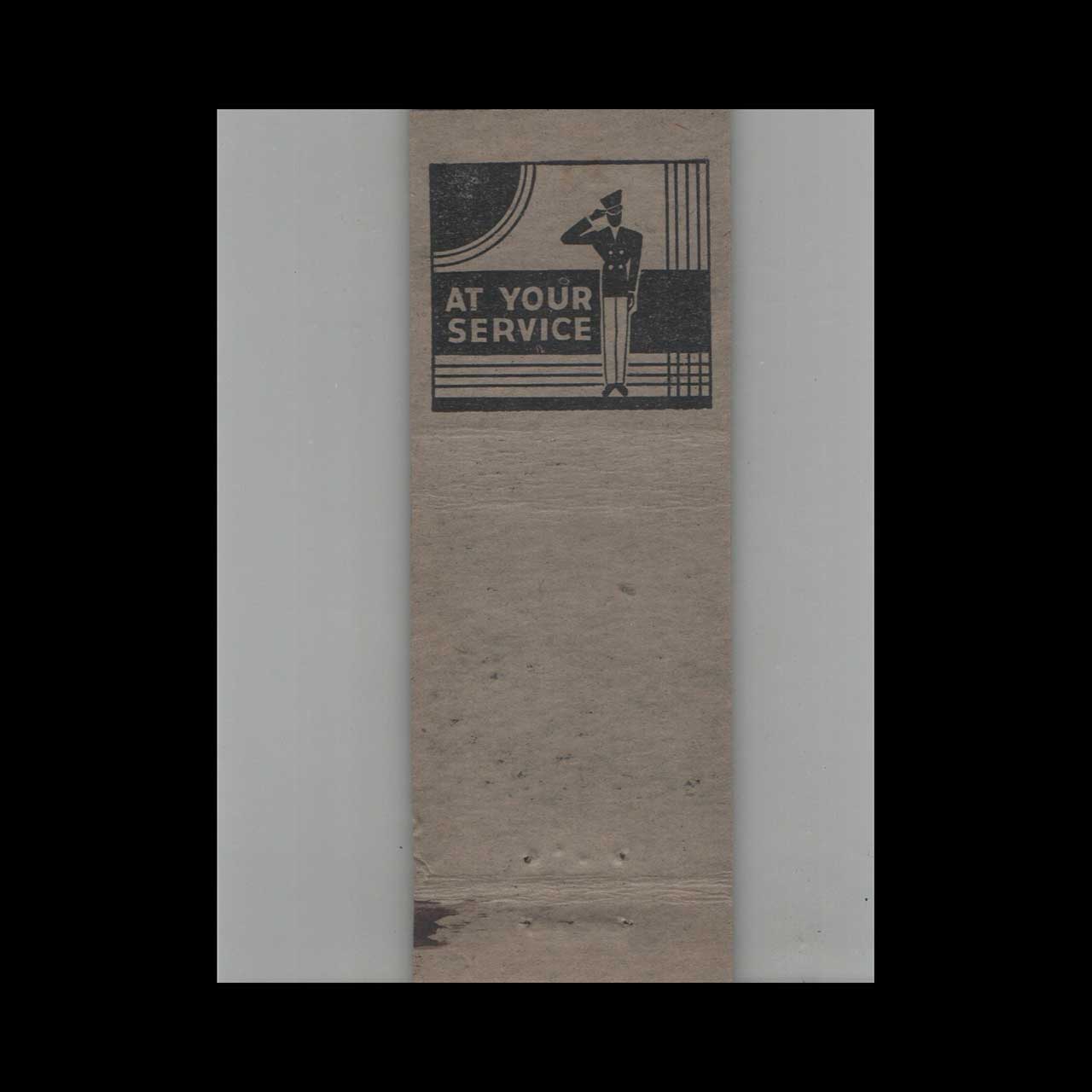 Advance Match Co Congress Hotel Miami Beach Matchbook Cover Advance Match Co Congress Hotel Miami Beach Matchbook Cover