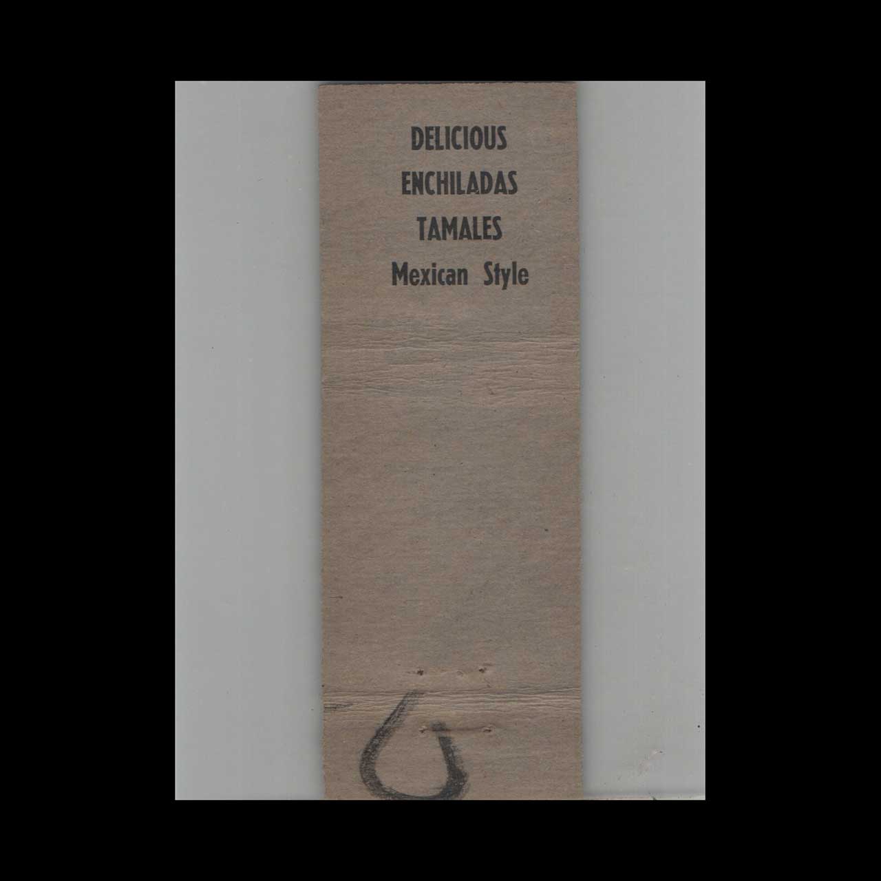 Advance Match Co Delta Cafe Stockton CA Matchbook Cover Advance Match Co Delta Cafe Stockton CA Matchbook Cover