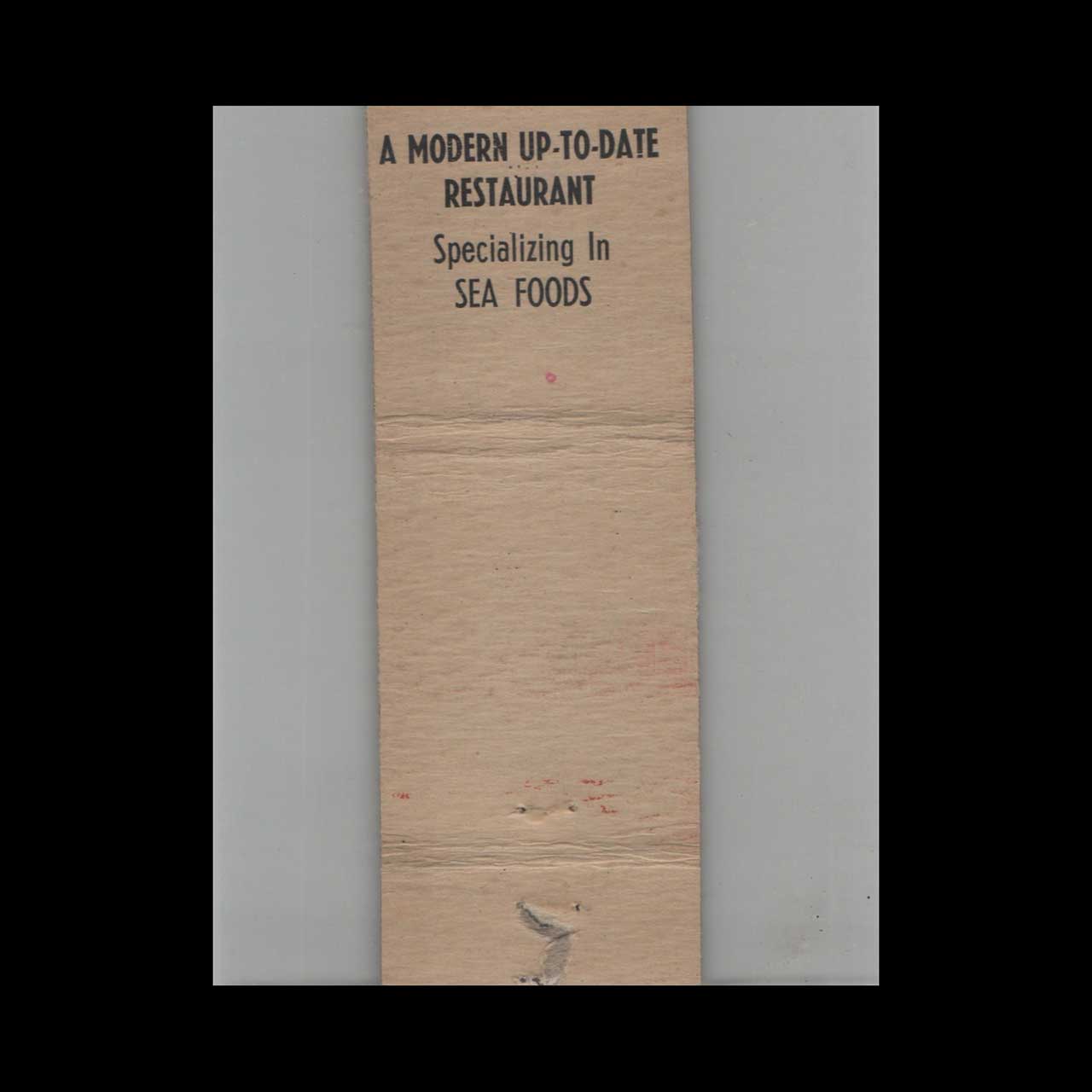 Advance Match Co Virginia Grill Alexandria VA Matchbook Cover Advance Match Co Virginia Grill Alexandria VA Matchbook Cover