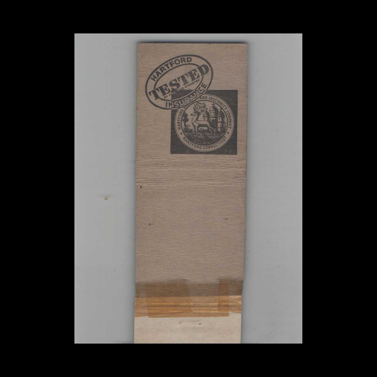 Full Length Matchbook Cover Clark County Natl Agency Clark SD Full Length Matchbook Cover Clark County Natl Agency Clark SD