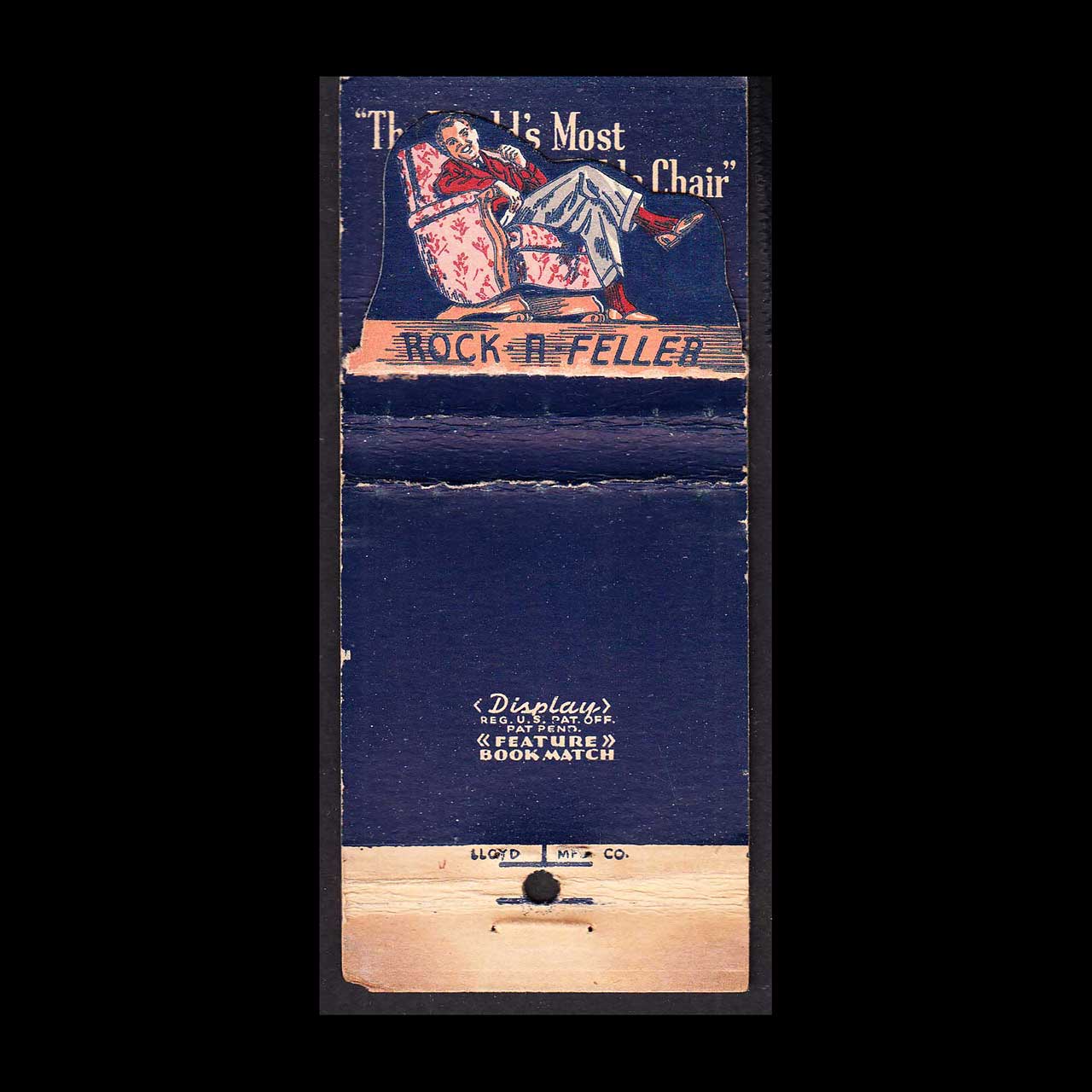 Lloyd Manufacturing Matchbook Cover Menominee MI Lloyd Manufacturing Matchbook Cover Menominee MI