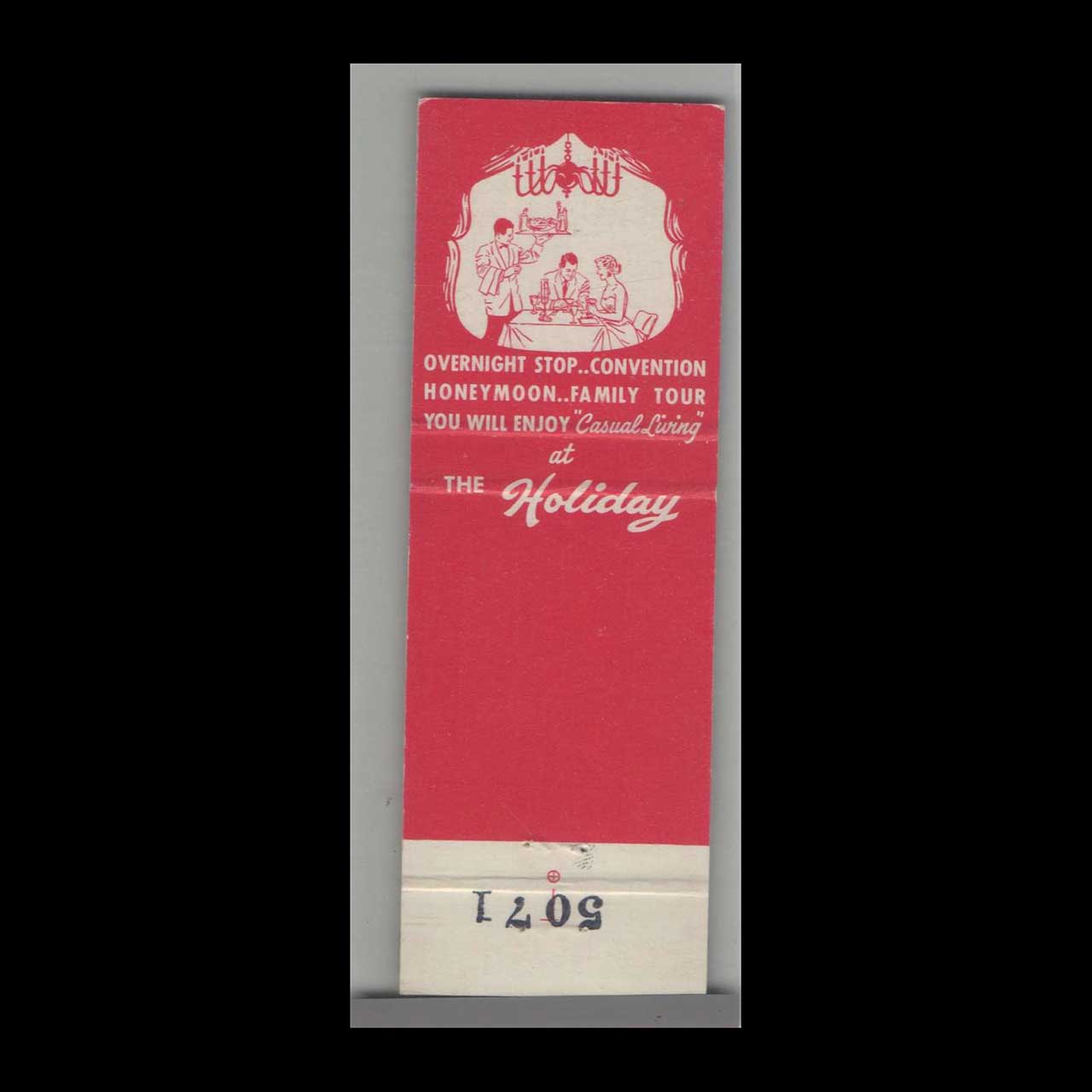 Matchbook Cover Holiday Motor Hotel Yakima WA Matchbook Cover Holiday Motor Hotel Yakima WA