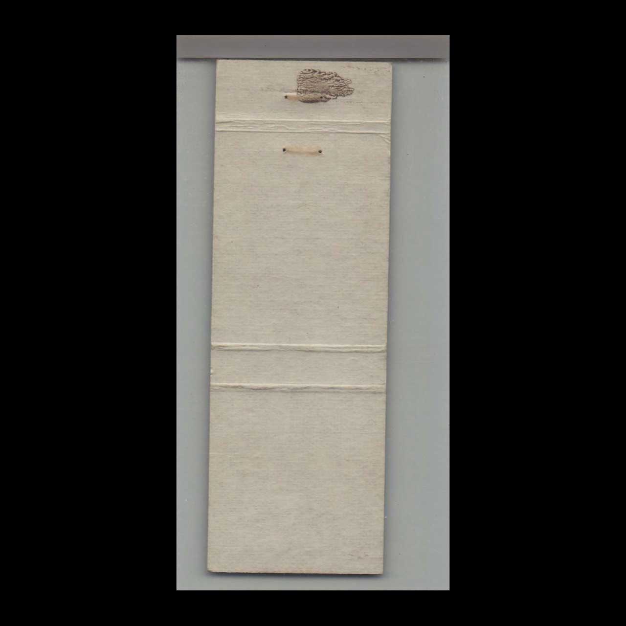 Matchbook Cover Crystal Lodge Crystal River FL Matchbook Cover Crystal Lodge Crystal River FL