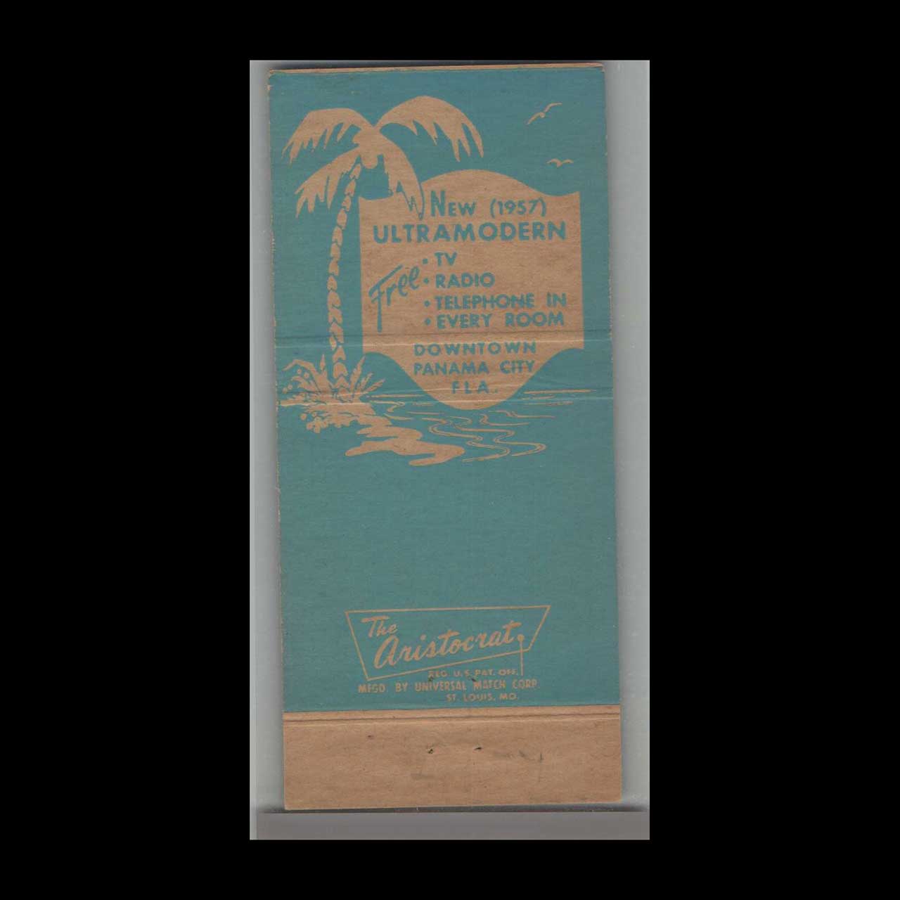 Matchbook Cover El Panama Motel Panama City FL Matchbook Cover El Panama Motel Panama City FL