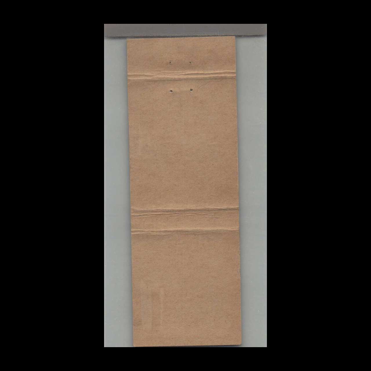 Bears Cafeteria Matchbook Cover York PA Bears Cafeteria Matchbook Cover York PA