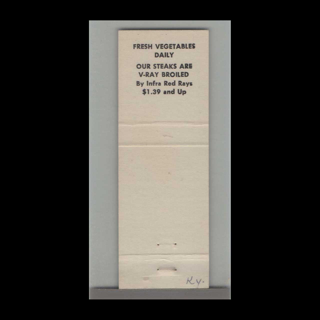 Big Chief Eatin Post Matchbook Cover Newport KY Big Chief Eatin Post Matchbook Cover Newport KY