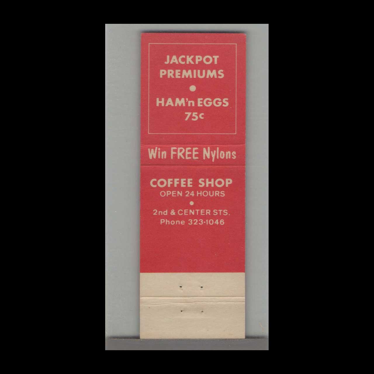 Club Cal Neva Matchbook Cover Downtown Reno NV Club Cal Neva Matchbook Cover Downtown Reno NV