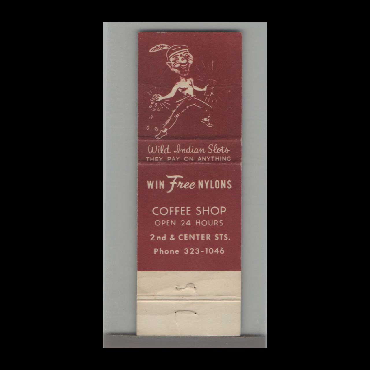 Club Cal Neva Matchbook Cover Downtown Reno NV Club Cal Neva Matchbook Cover Downtown Reno NV