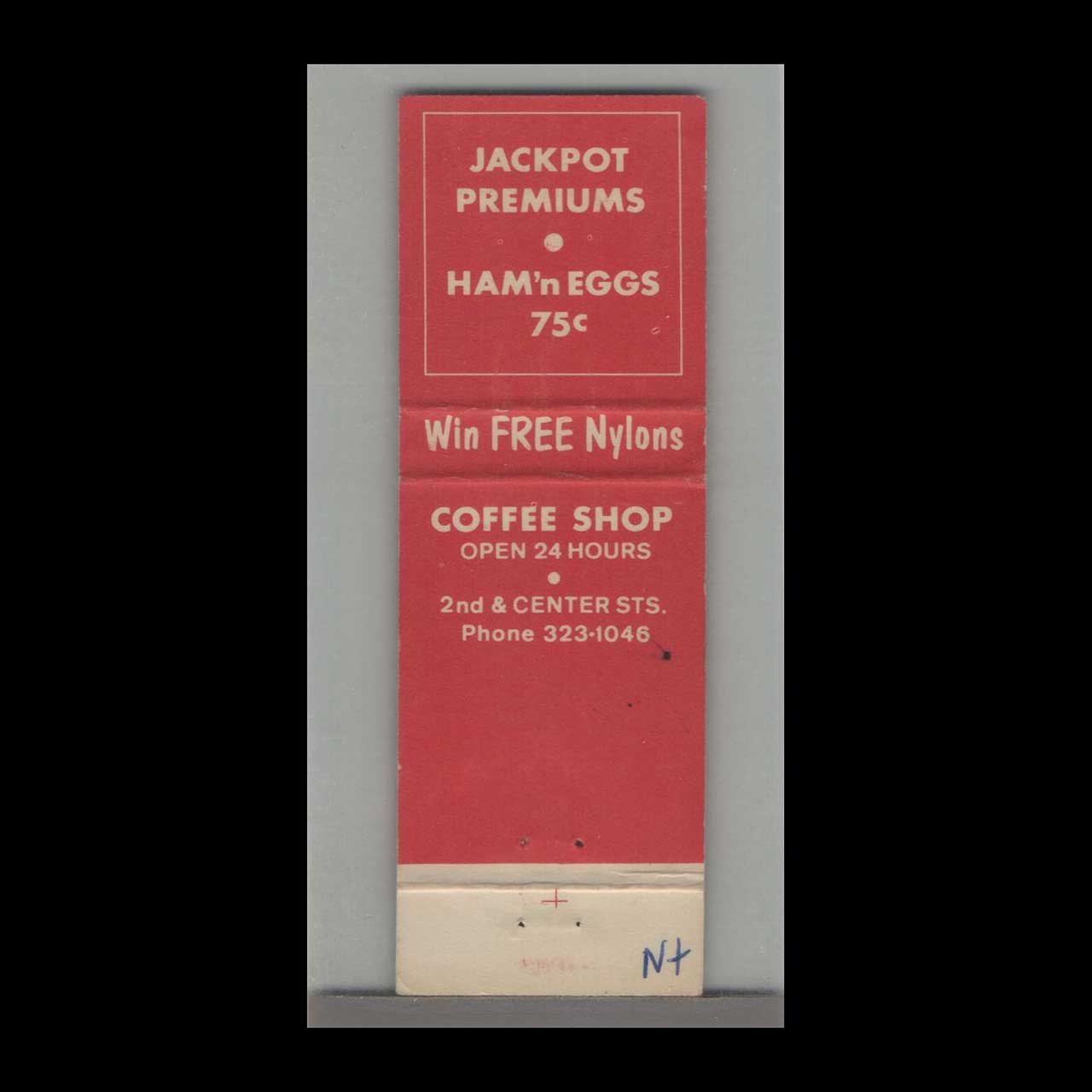 Club Cal Neva Matchbook Cover Downtown Reno NV Club Cal Neva Matchbook Cover Downtown Reno NV