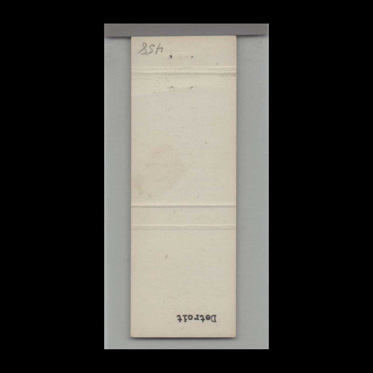 McGinnis Sing Along Lounge Detroit Matchbook Cover McGinnis Sing Along Lounge Detroit Matchbook Cover