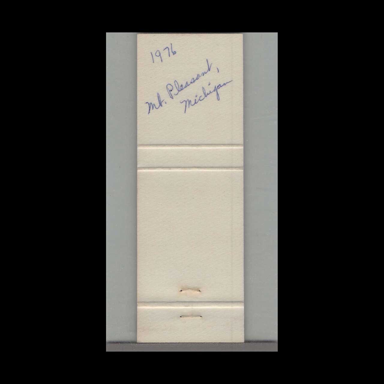 Spur Cain Oil Co Matchbook Cover Mt Pleasant MI Spur Cain Oil Co Matchbook Cover Mt Pleasant MI