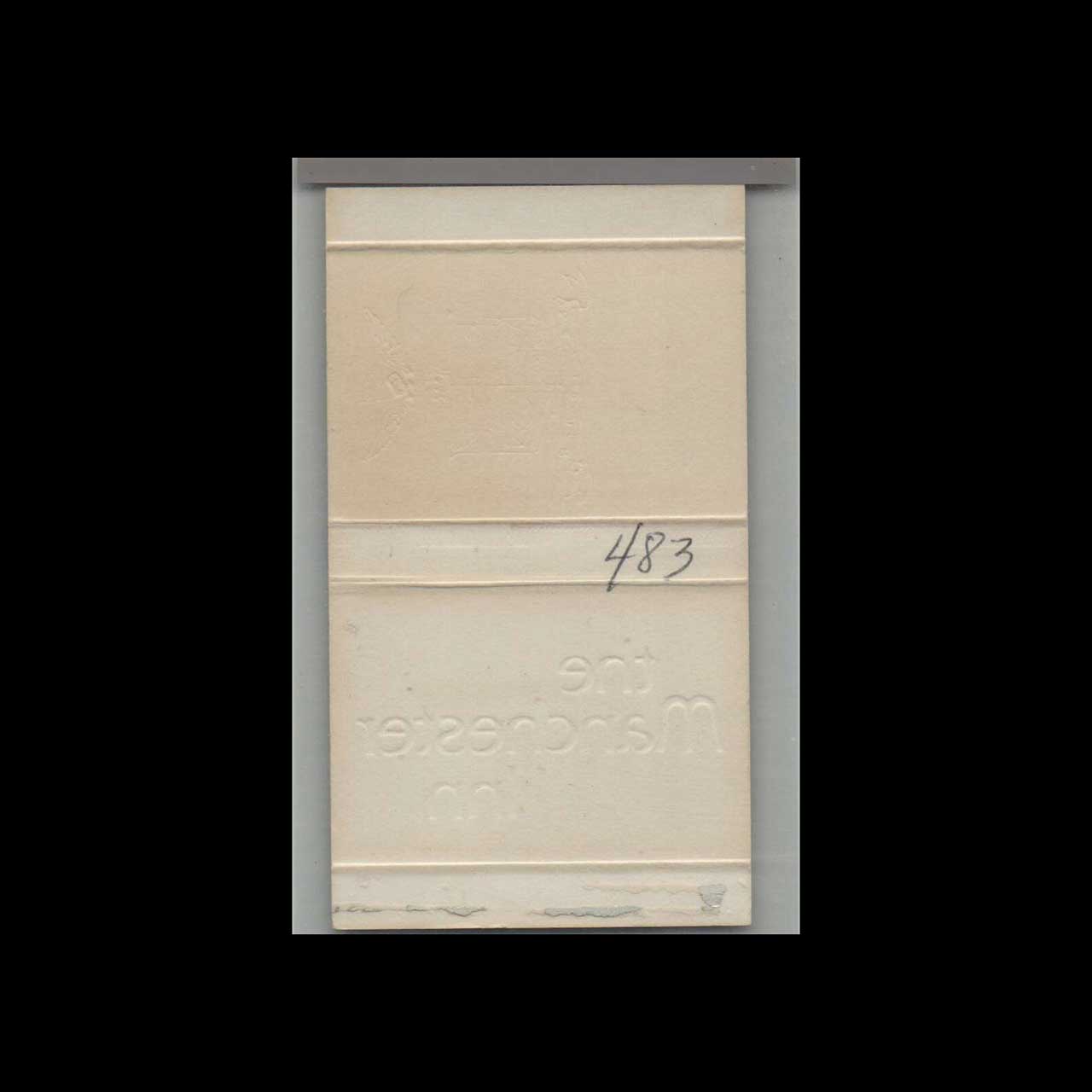 The Manchester Inn Middletown OH Matchbook Cover The Manchester Inn Middletown OH Matchbook Cover
