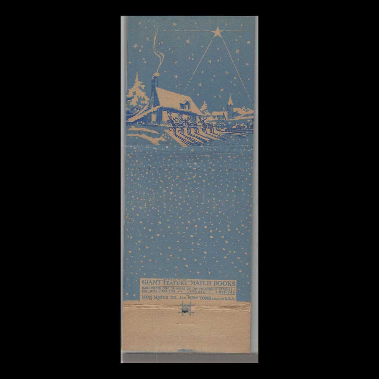 Giant Christmas Matchbook Cover Imperial Jewelry Winnipeg Giant Christmas Matchbook Cover Imperial Jewelry Winnipeg