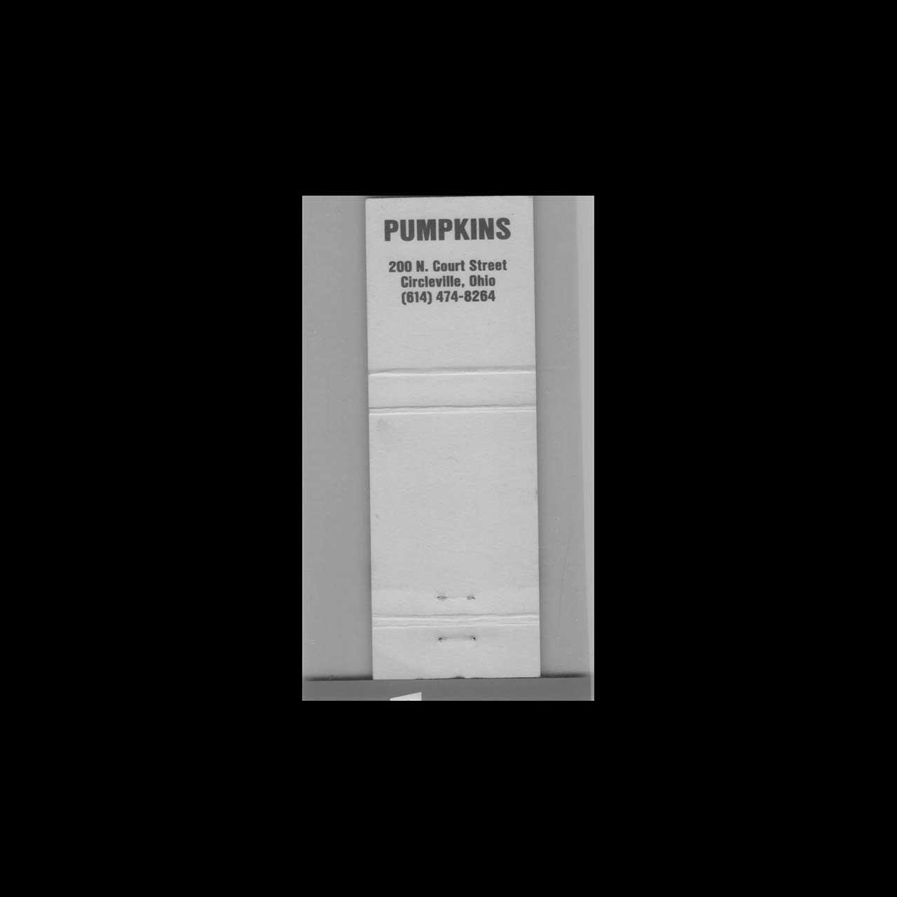 JR Hooks Fox Farm Inn Matchbook Cover Circleville OH JR Hooks Fox Farm Inn Matchbook Cover Circleville OH