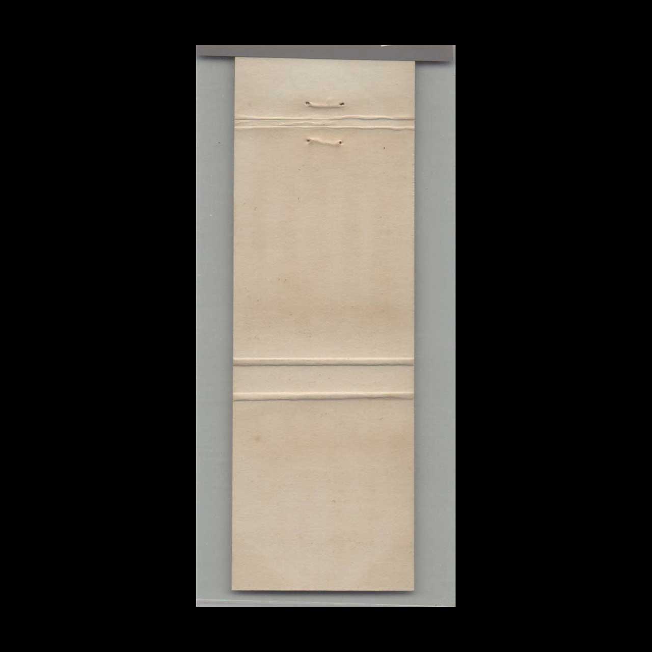 Fox & Hounds Music Matchbook Cover Bloomfield Hills Fox & Hounds Music Matchbook Cover Bloomfield Hills