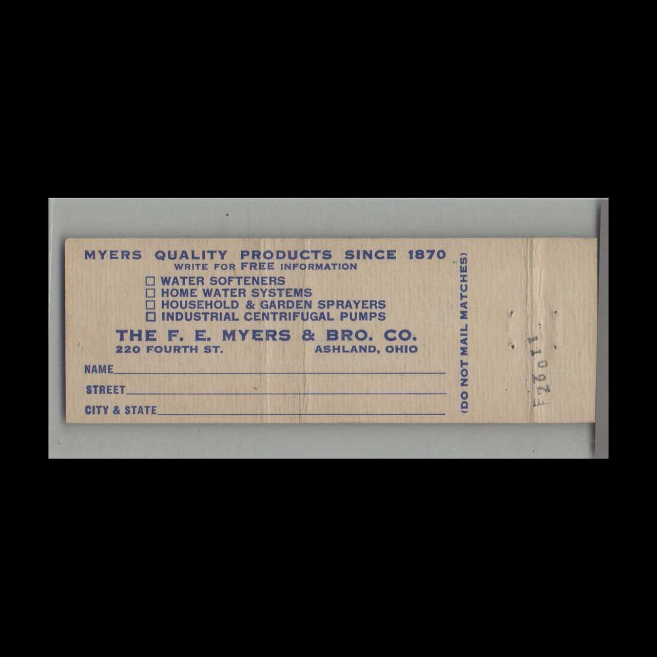 Eastern Airlines Great Silver Fleet Matchbook Cover Eastern Airlines Great Silver Fleet Matchbook Cover