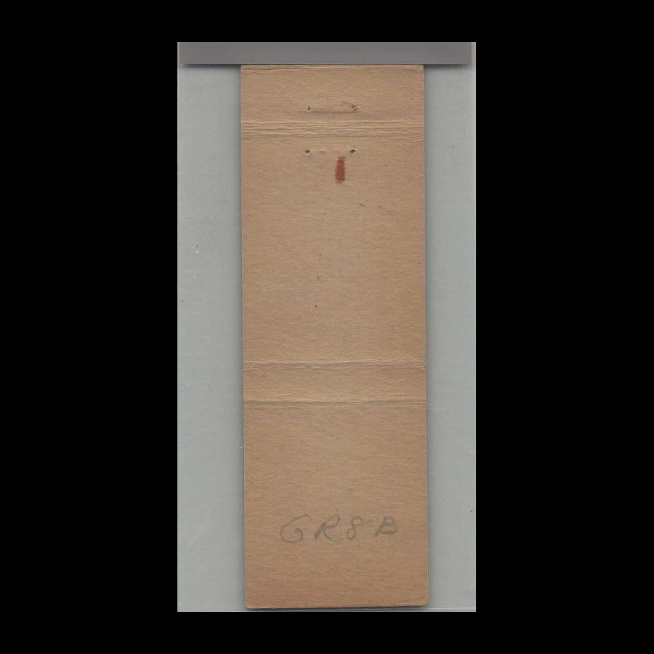 US Navy Military Sea Transportation Matchbook Cover US Navy Military Sea Transportation Matchbook Cover