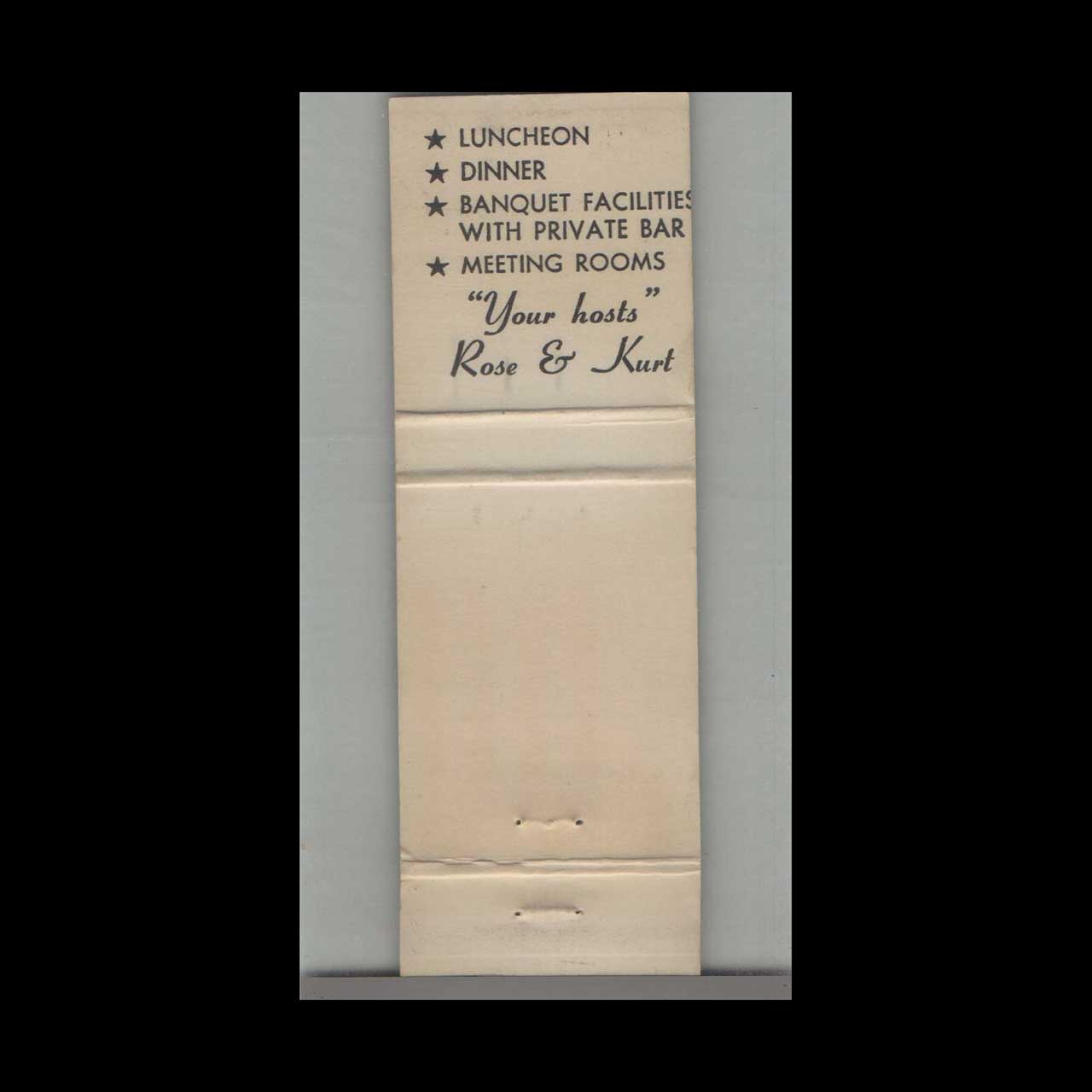 Matchbook Cover Lanark Inn Phillipsburg NJ Matchbook Cover Lanark Inn Phillipsburg NJ