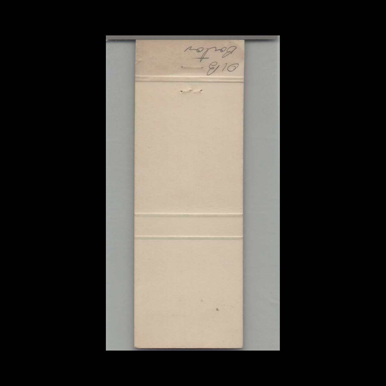 Lincoln Inn Restaurant Batavia IL Matchbook Cover Lincoln Inn Restaurant Batavia IL Matchbook Cover