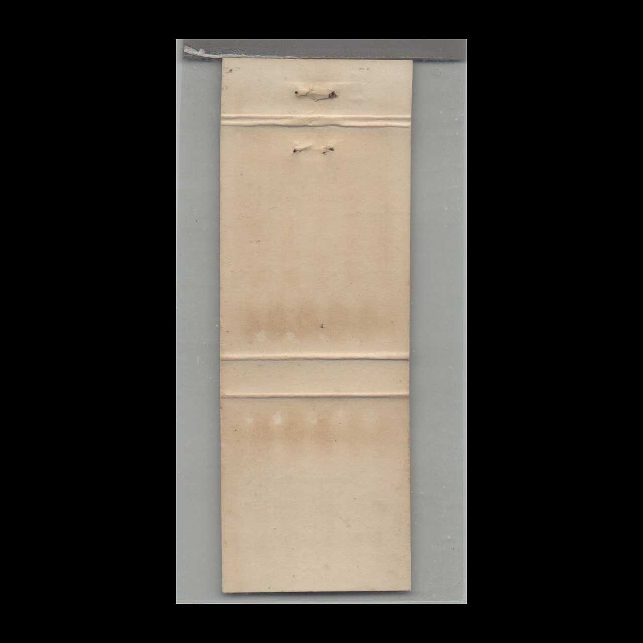 Brookville Indiana Mounds Chicken Dinners Matchbook Cover Brookville Indiana Mounds Chicken Dinners Matchbook Cover