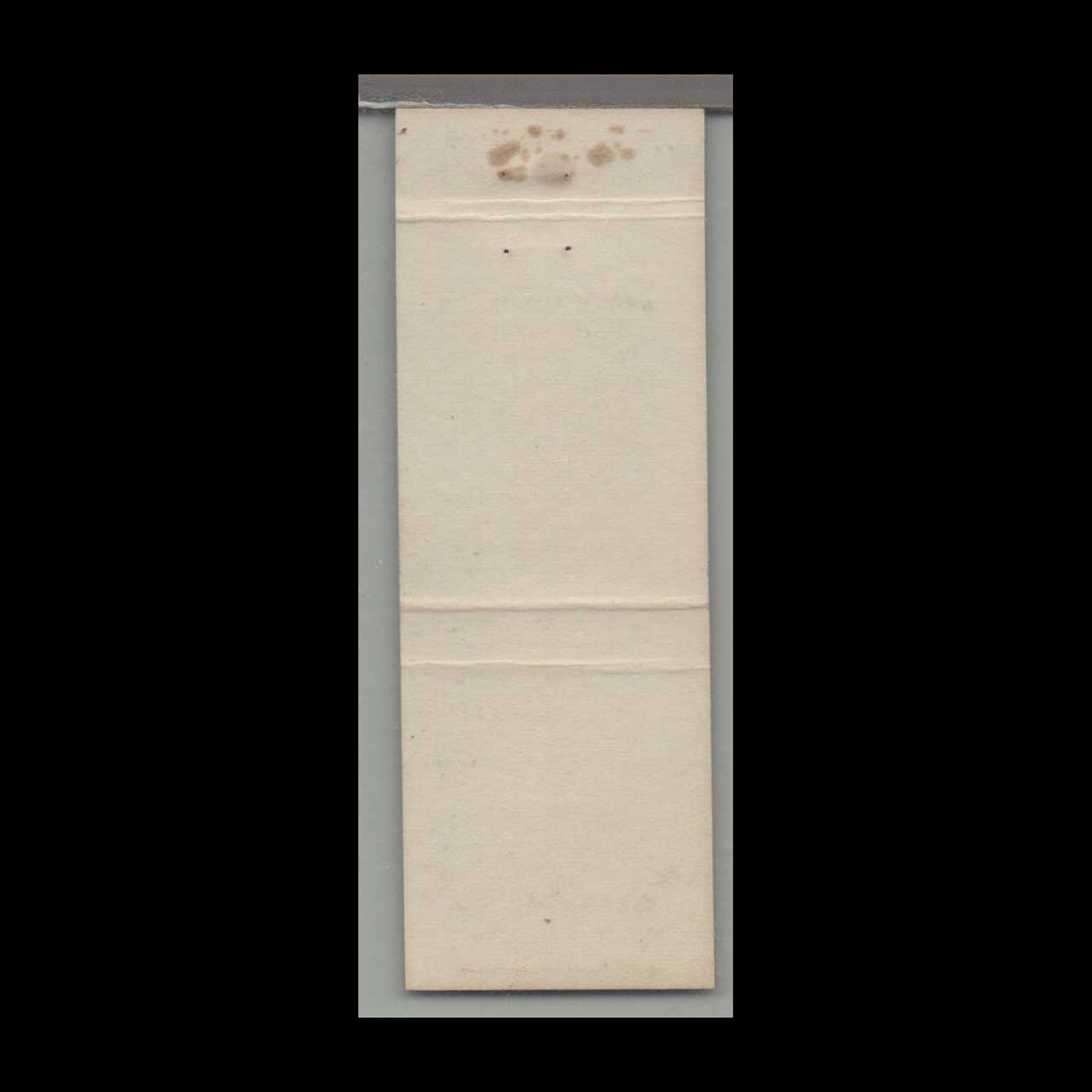 Matchbook Cover Brookville Indiana Peoples Trust Co Member FDIC Matchbook Cover Brookville Indiana Peoples Trust Co Member FDIC