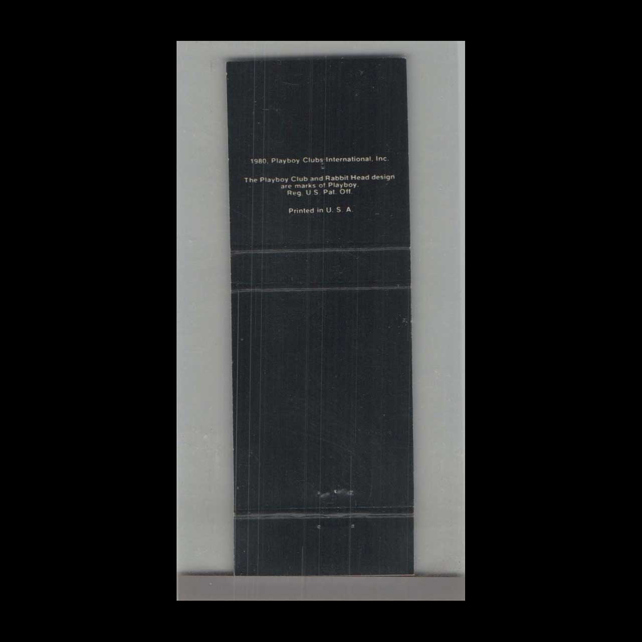 Playboy Club Portsmouth 20th Anniversary Matchbook Cover Playboy Club Portsmouth 20th Anniversary Matchbook Cover