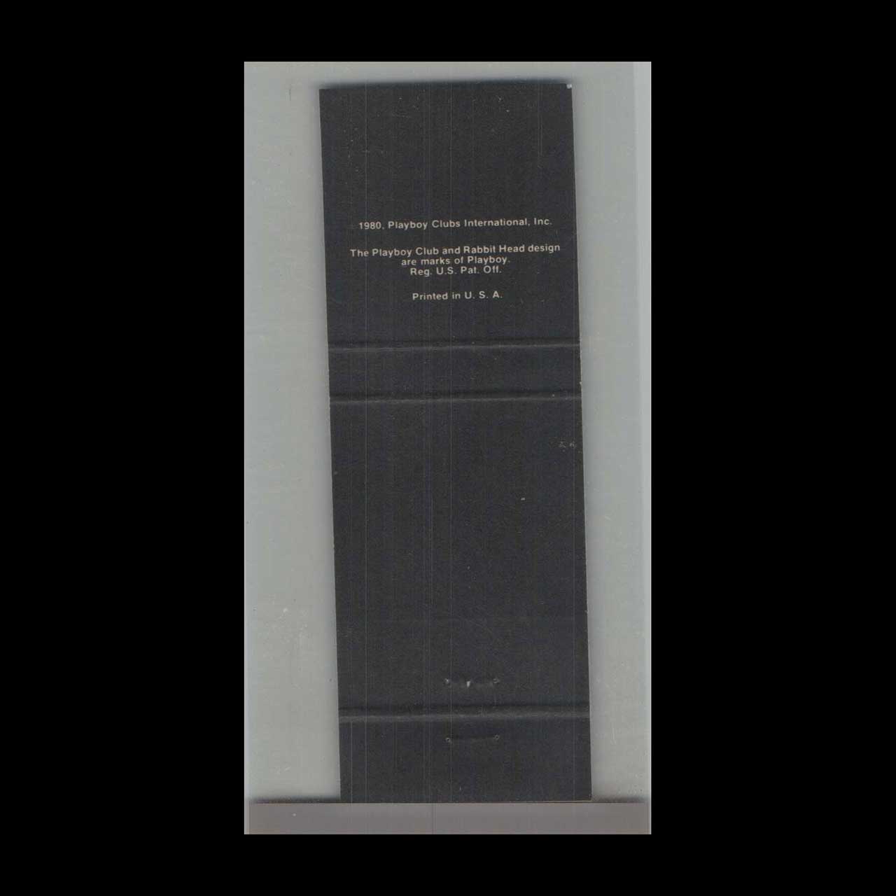 Playboy Club St Louis 20th Anniversary Matchbook Cover Playboy Club St Louis 20th Anniversary Matchbook Cover