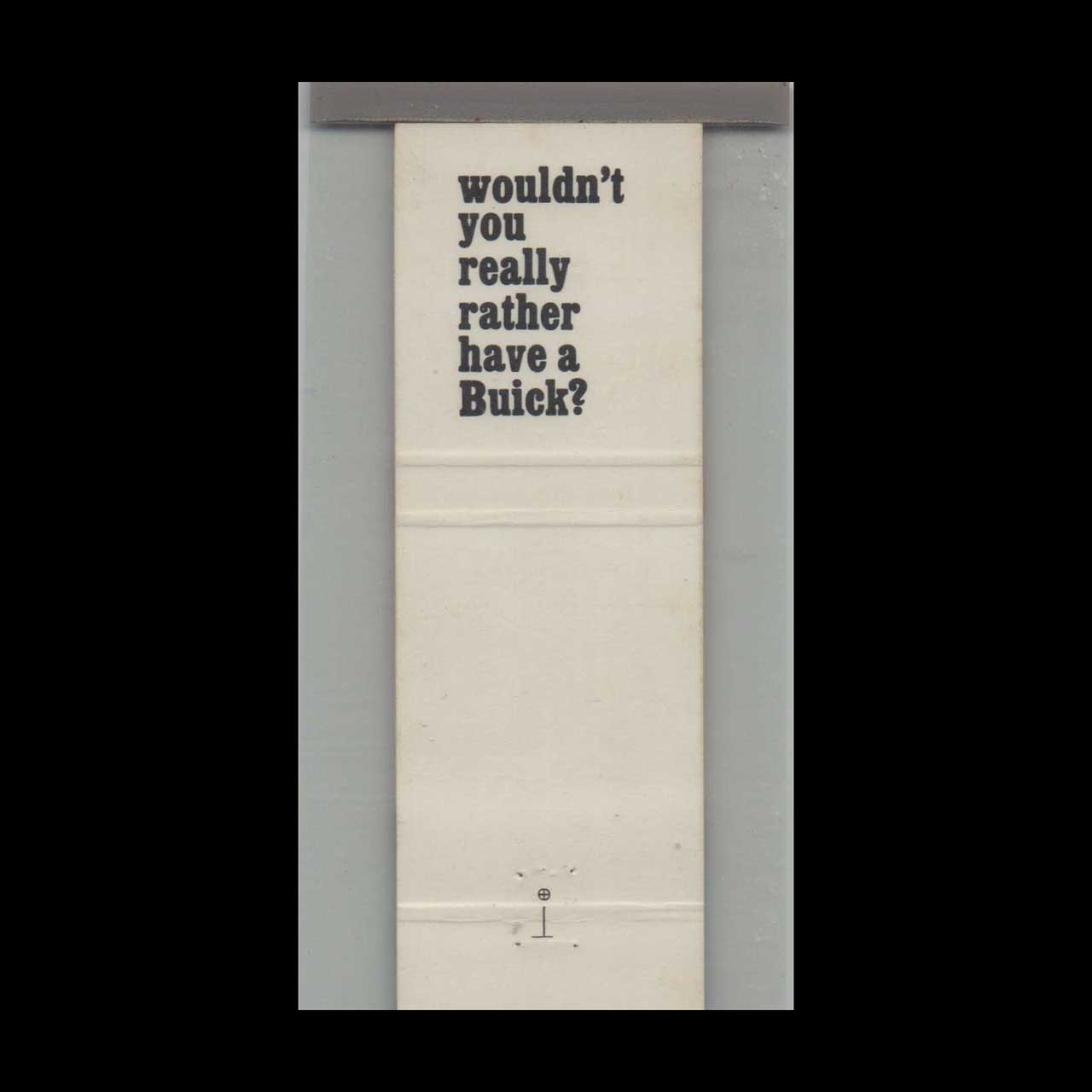 1968 Buick Dealer Matchbook Cover Holloways Buick Sterling 1968 Buick Dealer Matchbook Cover Holloways Buick Sterling