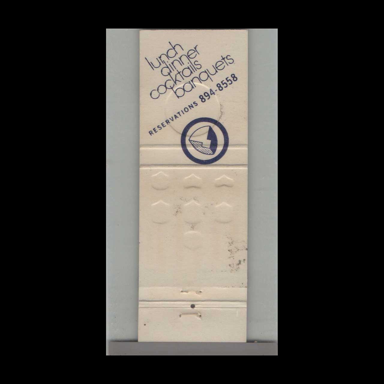 NCO Club Tobyhanna Army Air Depot Matchbook Cover NCO Club Tobyhanna Army Air Depot Matchbook Cover