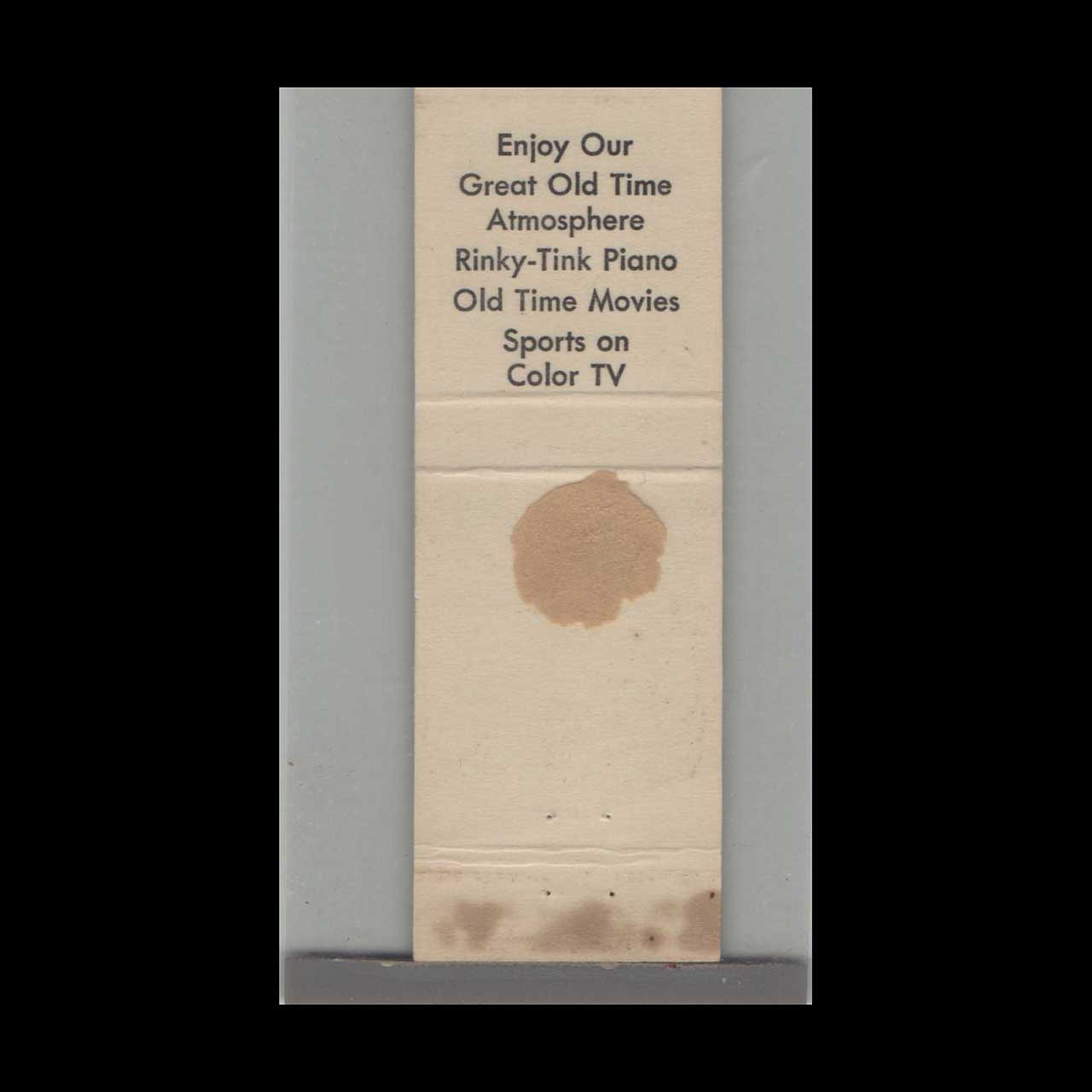 Matchbook Cover RAM Irish Pub Leadville CO Matchbook Cover RAM Irish Pub Leadville CO