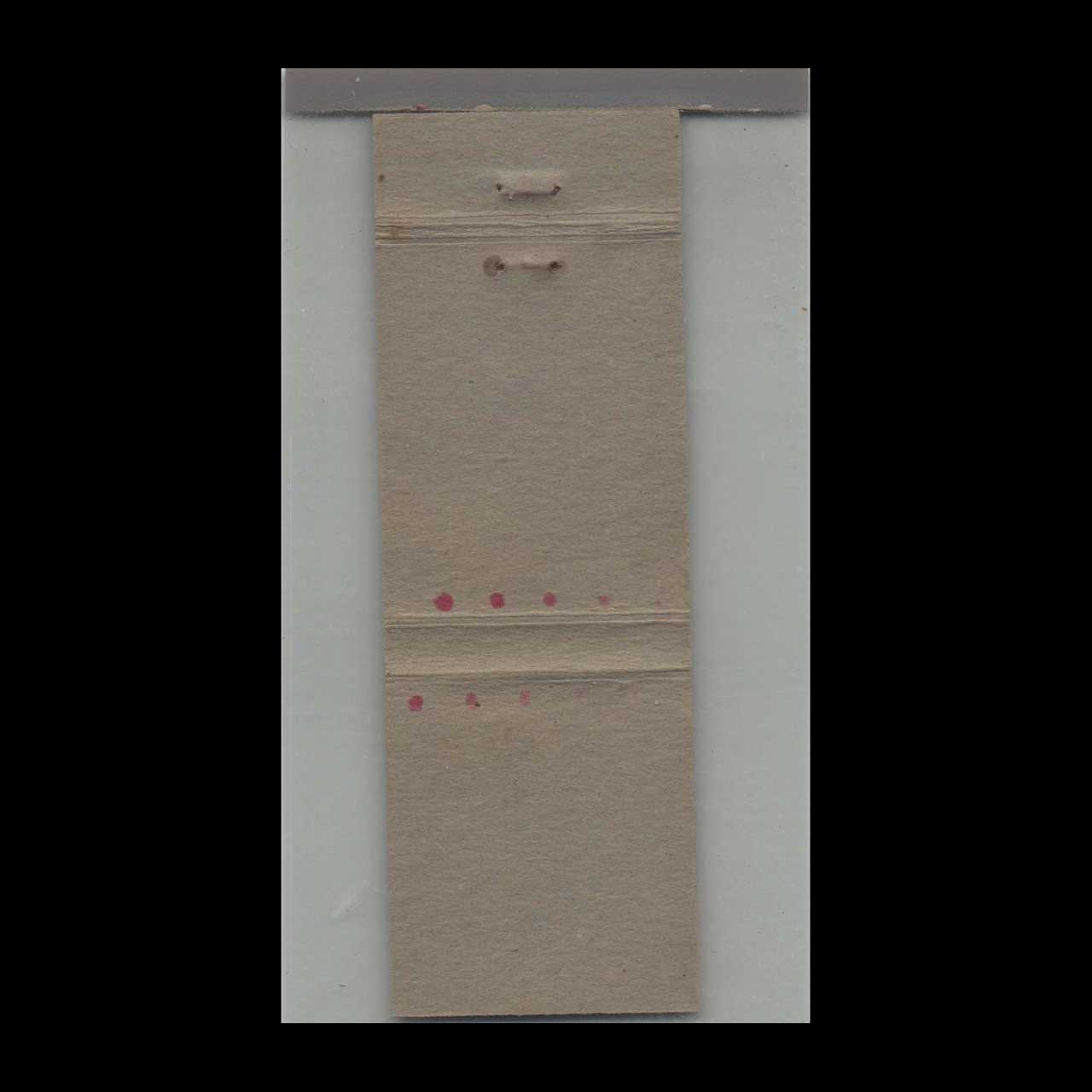 Florida Bonfire Restaurant Matchbook Cover Miami Beach Florida Bonfire Restaurant Matchbook Cover Miami Beach