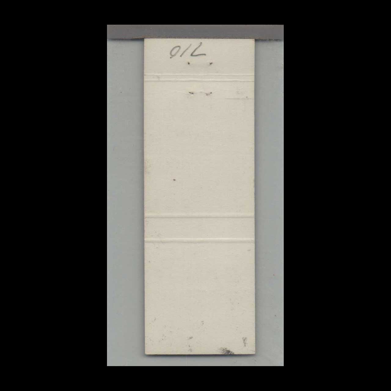 South Street Restaurant Seaford Music Matchbook Cover South Street Restaurant Seaford Music Matchbook Cover