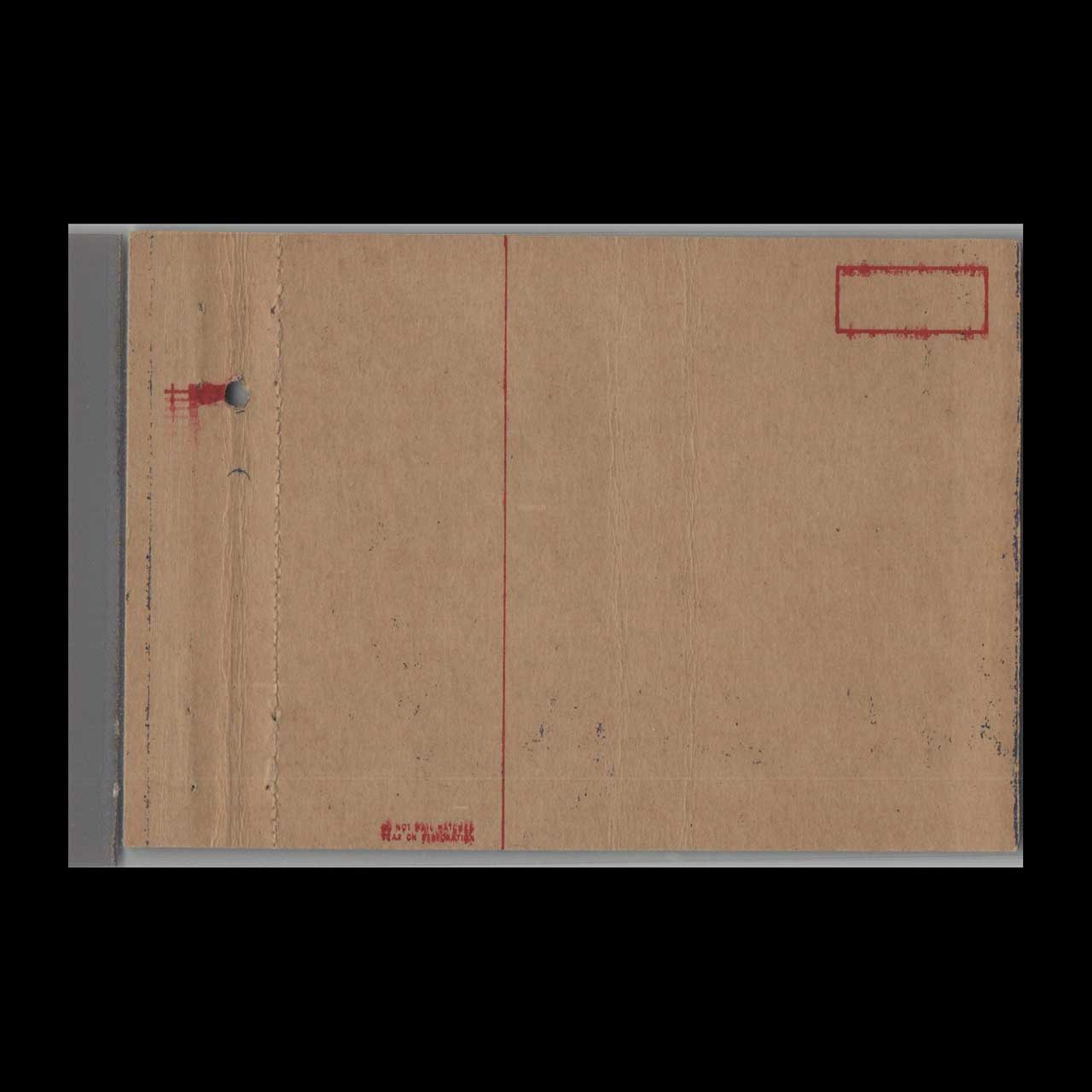 US Military Naval Training School Matchbook Cover US Military Naval Training School Matchbook Cover