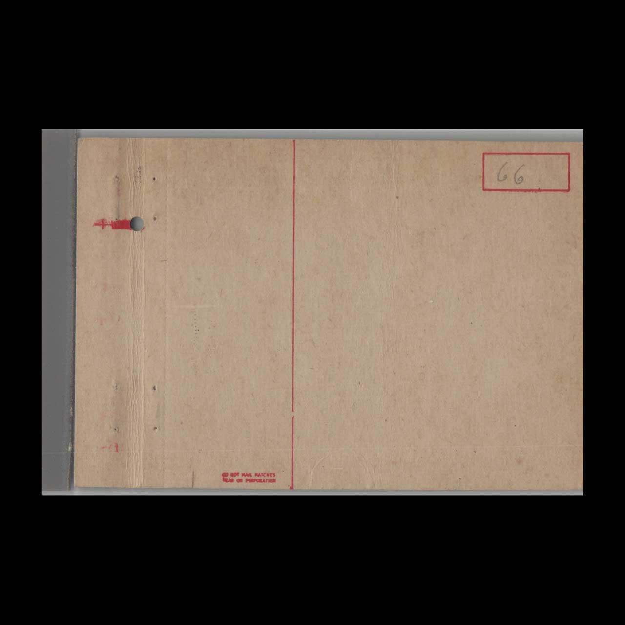 US Military Maritime Service Matchbook Cover Santa Catalina US Military Maritime Service Matchbook Cover Santa Catalina