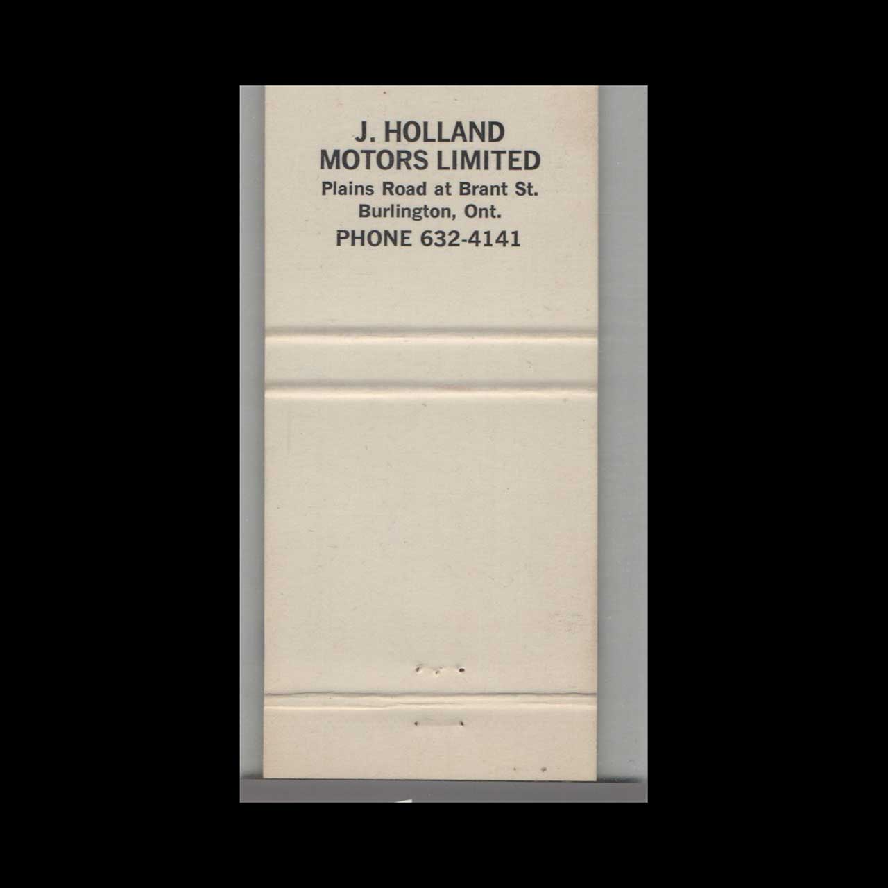 1969 Chevrolet Caprice Matchbook Cover 1969 Chevrolet Caprice Matchbook Cover