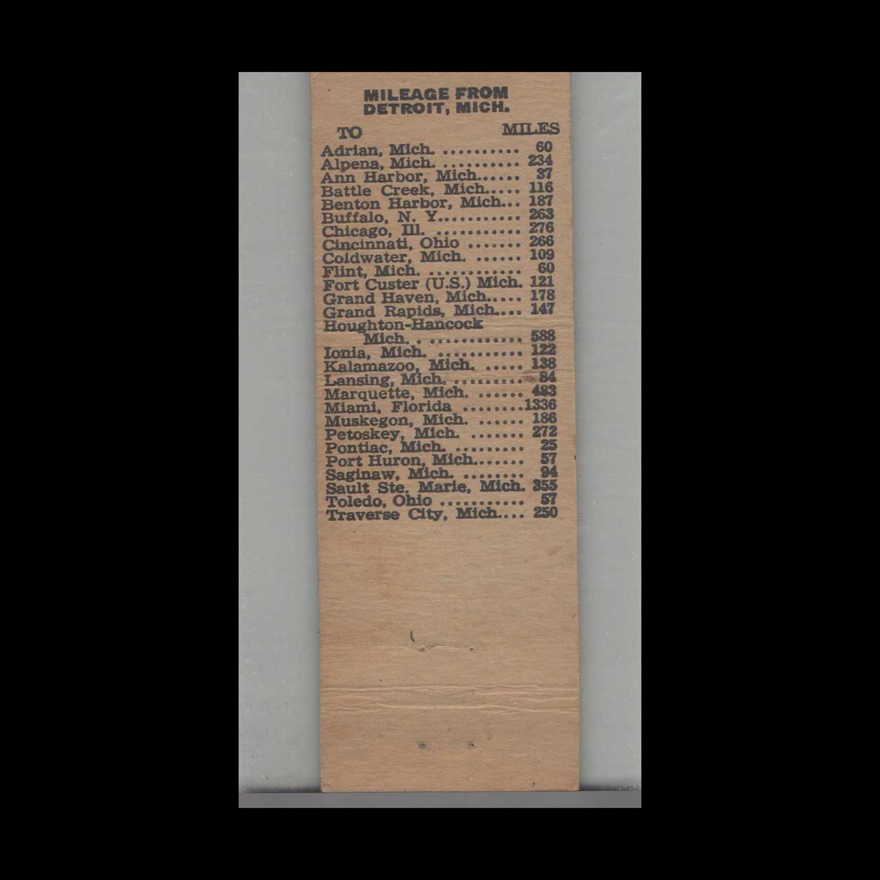 Matchbook Cover New Imperial Motel Marshall MI Matchbook Cover New Imperial Motel Marshall MI