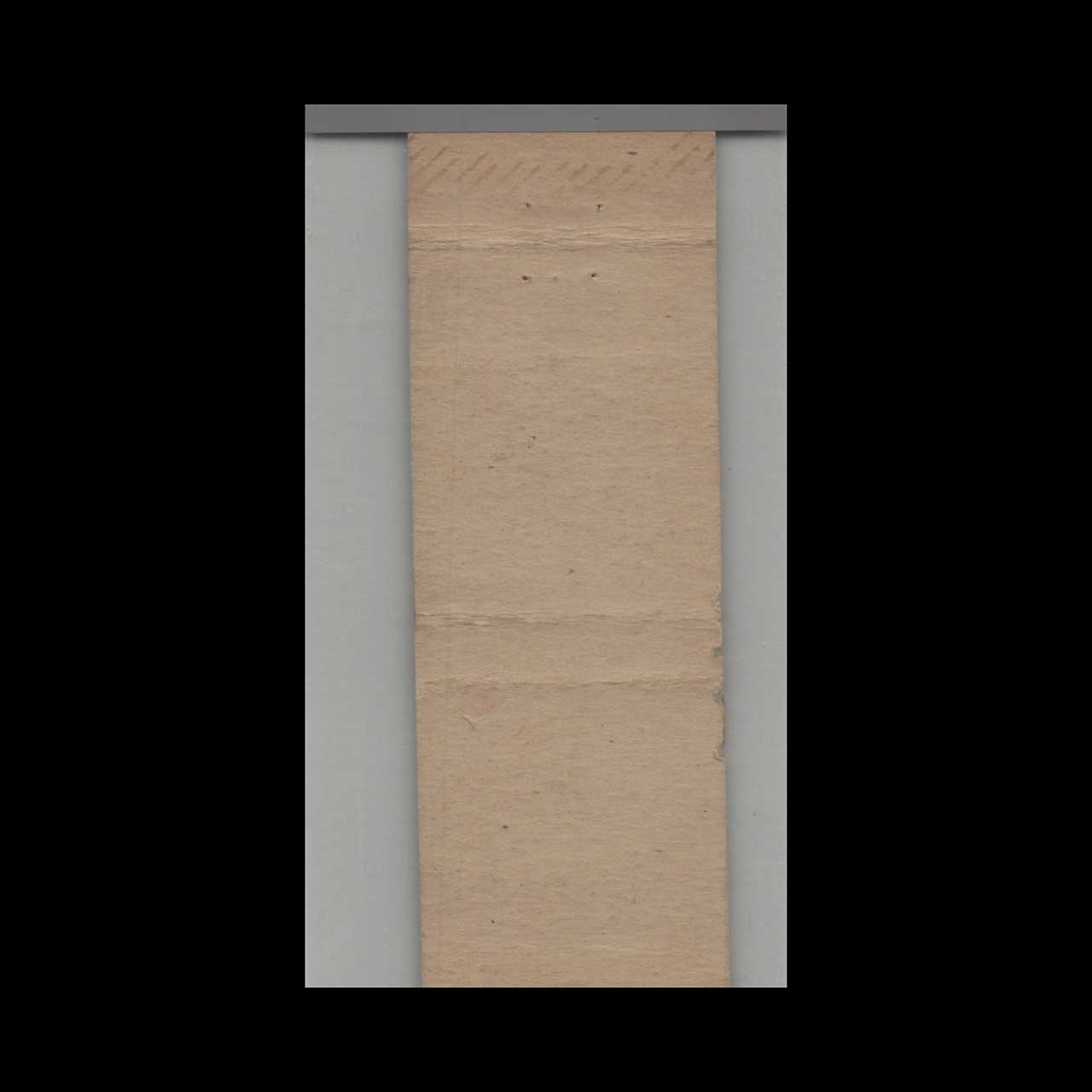 Vote For Willie Matchbook Cover Peoria & Western Railroad Vote For Willie Matchbook Cover Peoria & Western Railroad