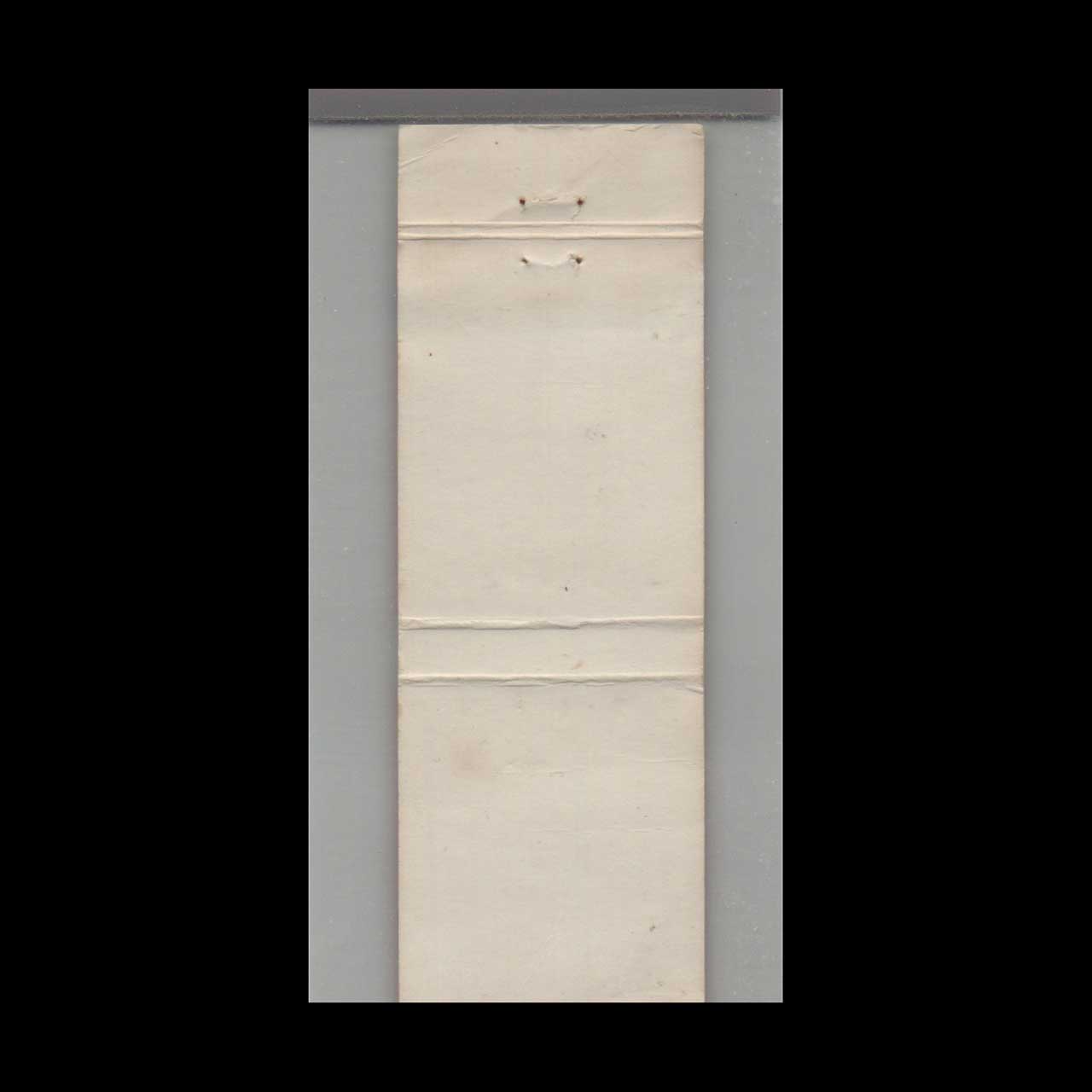 Matchbook Cover Sarasota FL Trolley Station Restaurant Matchbook Cover Sarasota FL Trolley Station Restaurant