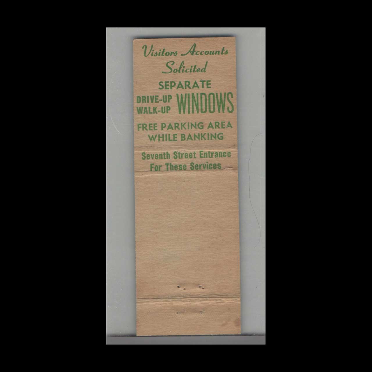 Matchbook Cover Sarasota FL Sarasota Bank & Trust Company Matchbook Cover Sarasota FL Sarasota Bank & Trust Company