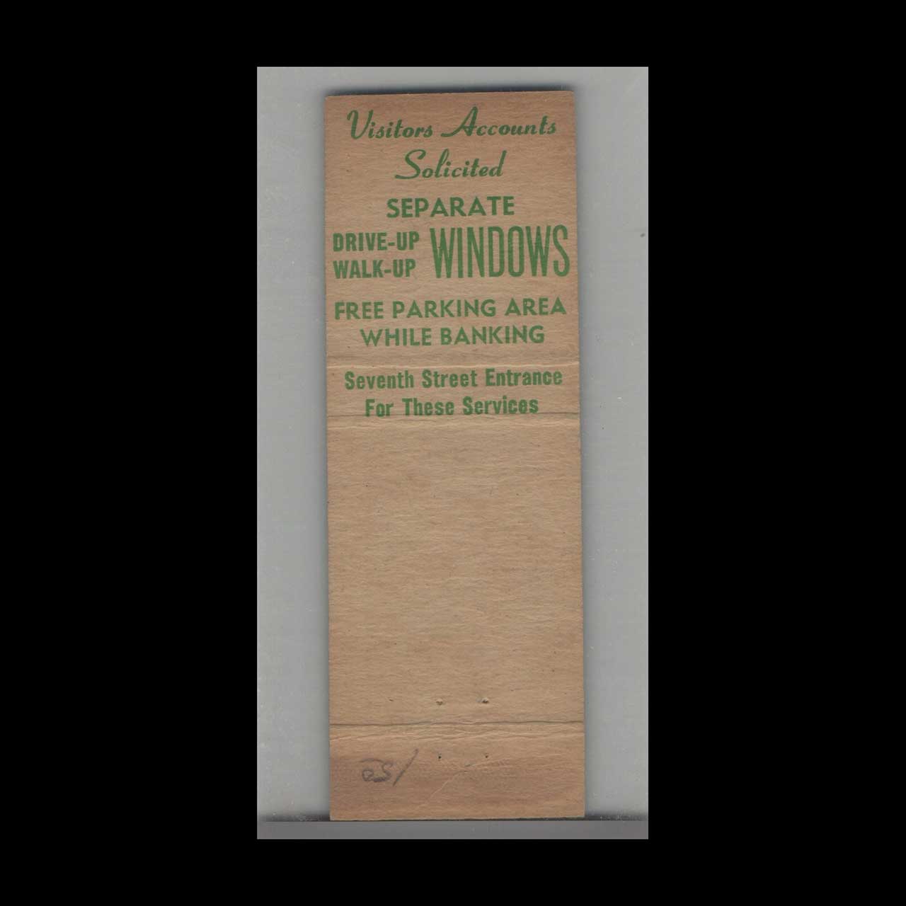 Matchbook Cover Sarasota Bank & Trust Company Sarasota FL Matchbook Cover Sarasota Bank & Trust Company Sarasota FL