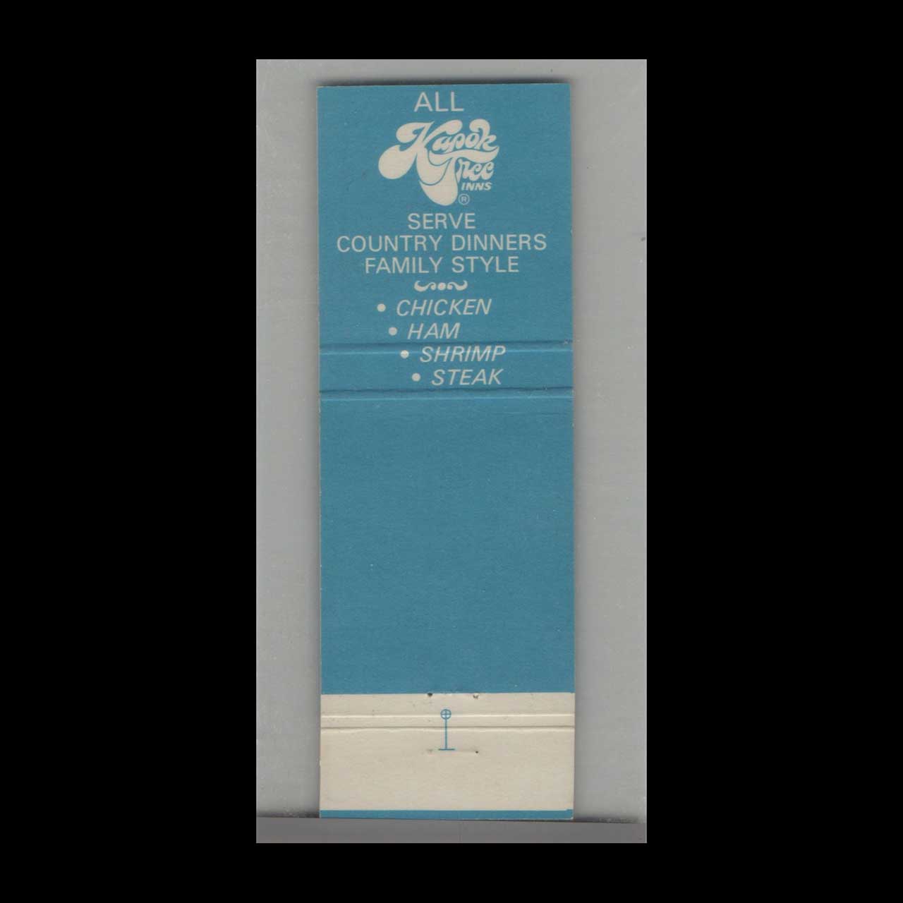 Matchbook Cover Kapok Tree Inn Madeira Beach FL Matchbook Cover Kapok Tree Inn Madeira Beach FL